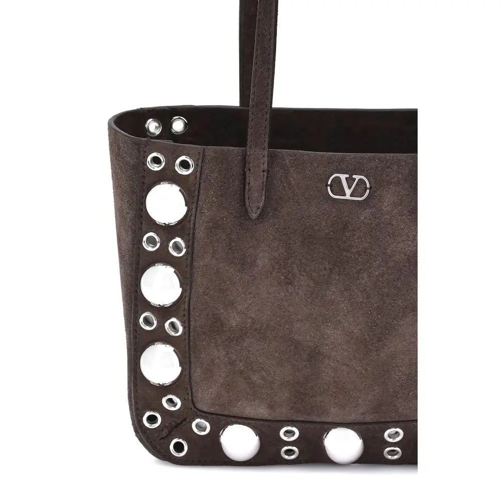 Tote bag Valentino Garavani Nellcôte beige Valentino Garavani