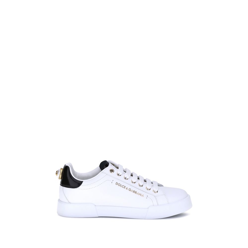 "Baskets Dolce&Gabbana Portofino blanches"