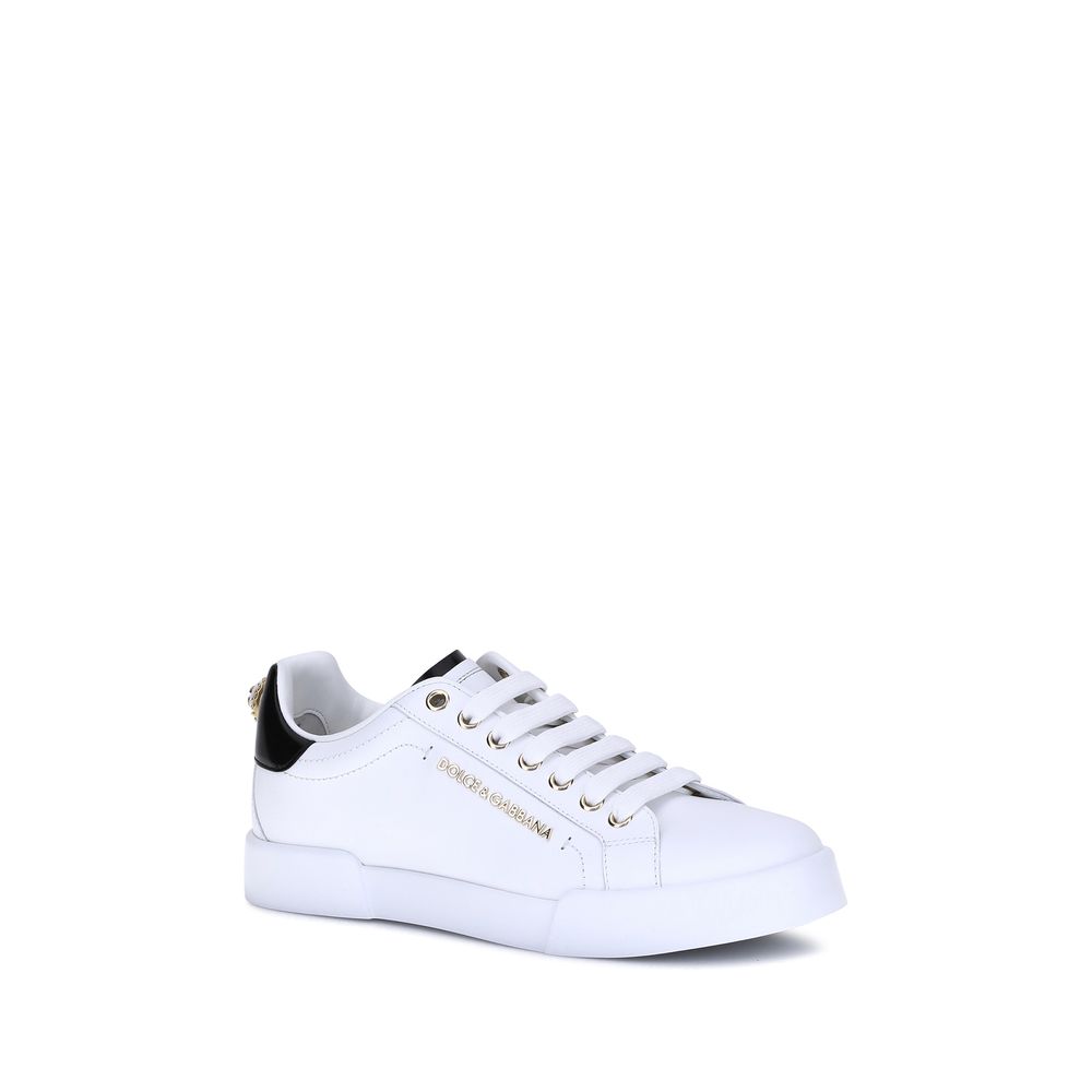"Baskets Dolce&Gabbana Portofino blanches"