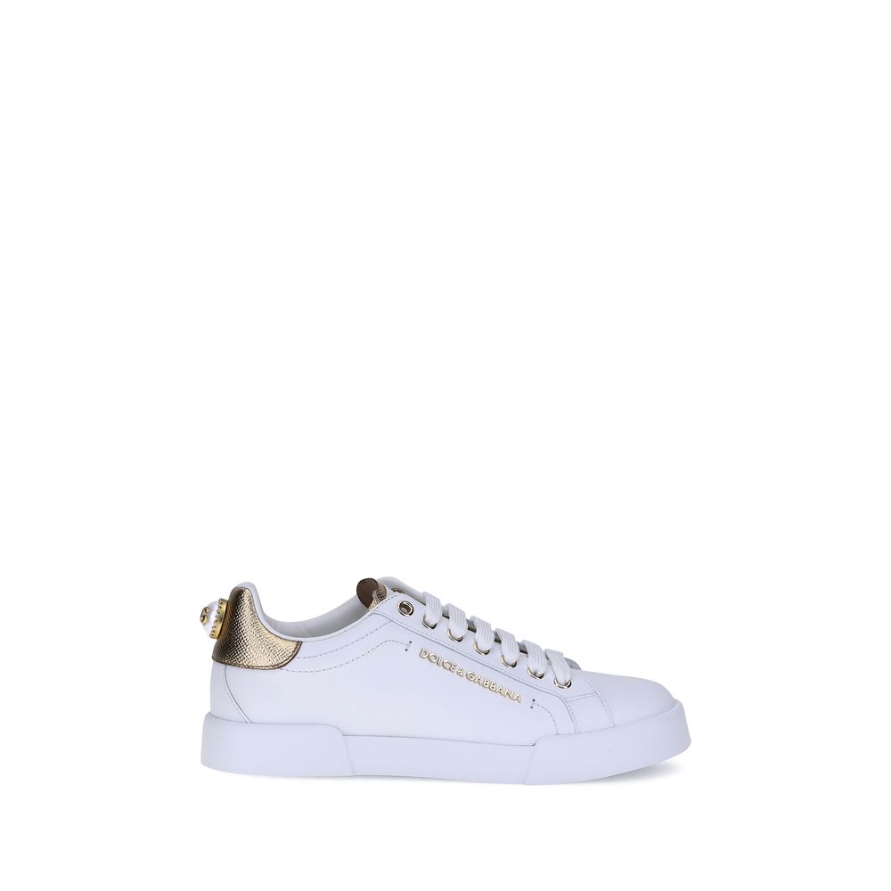 Baskets Dolce&Gabbana Portofino blanches