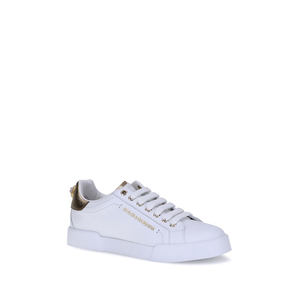 Baskets Dolce&Gabbana Portofino blanches