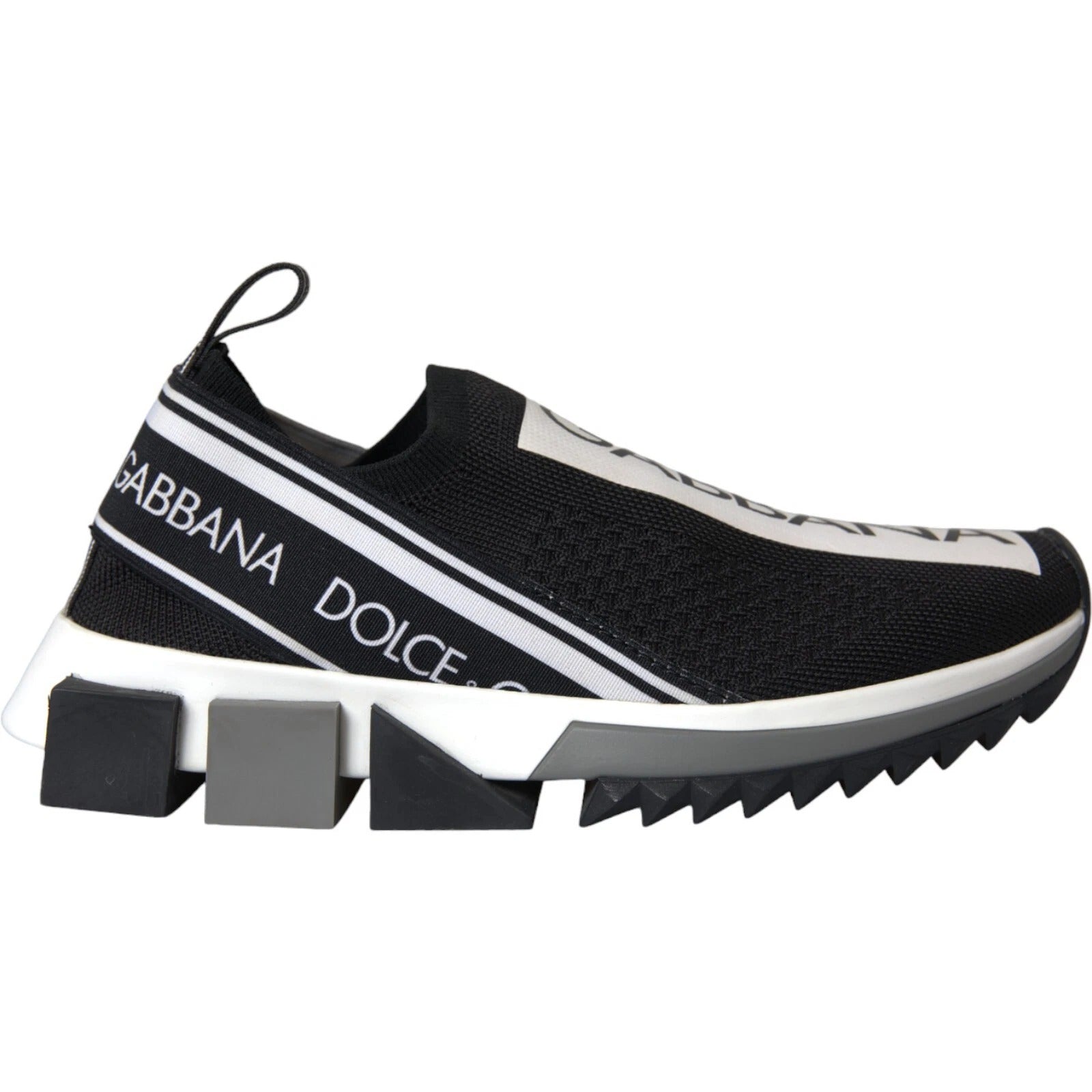 Baskets Dolce & Gabbana Sorrento noires et blanches