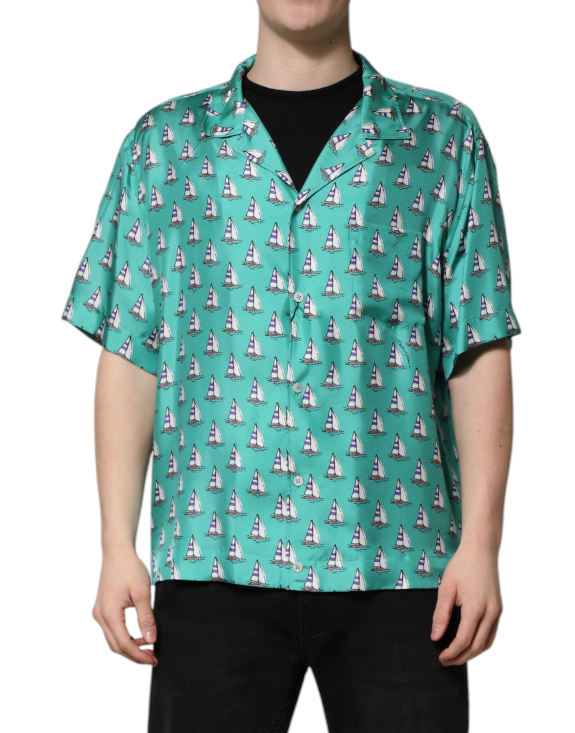 Chemise Dolce & Gabbana courte verte