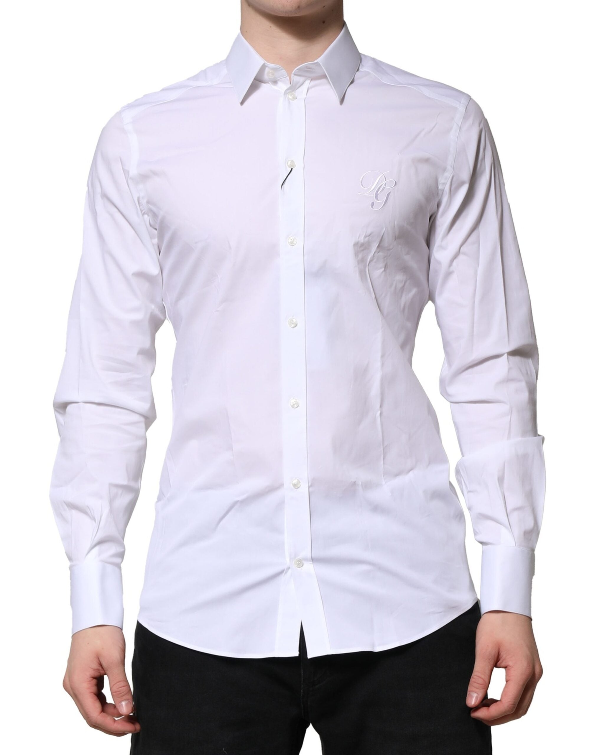 Chemise Dolce & Gabbana GOLD blanche