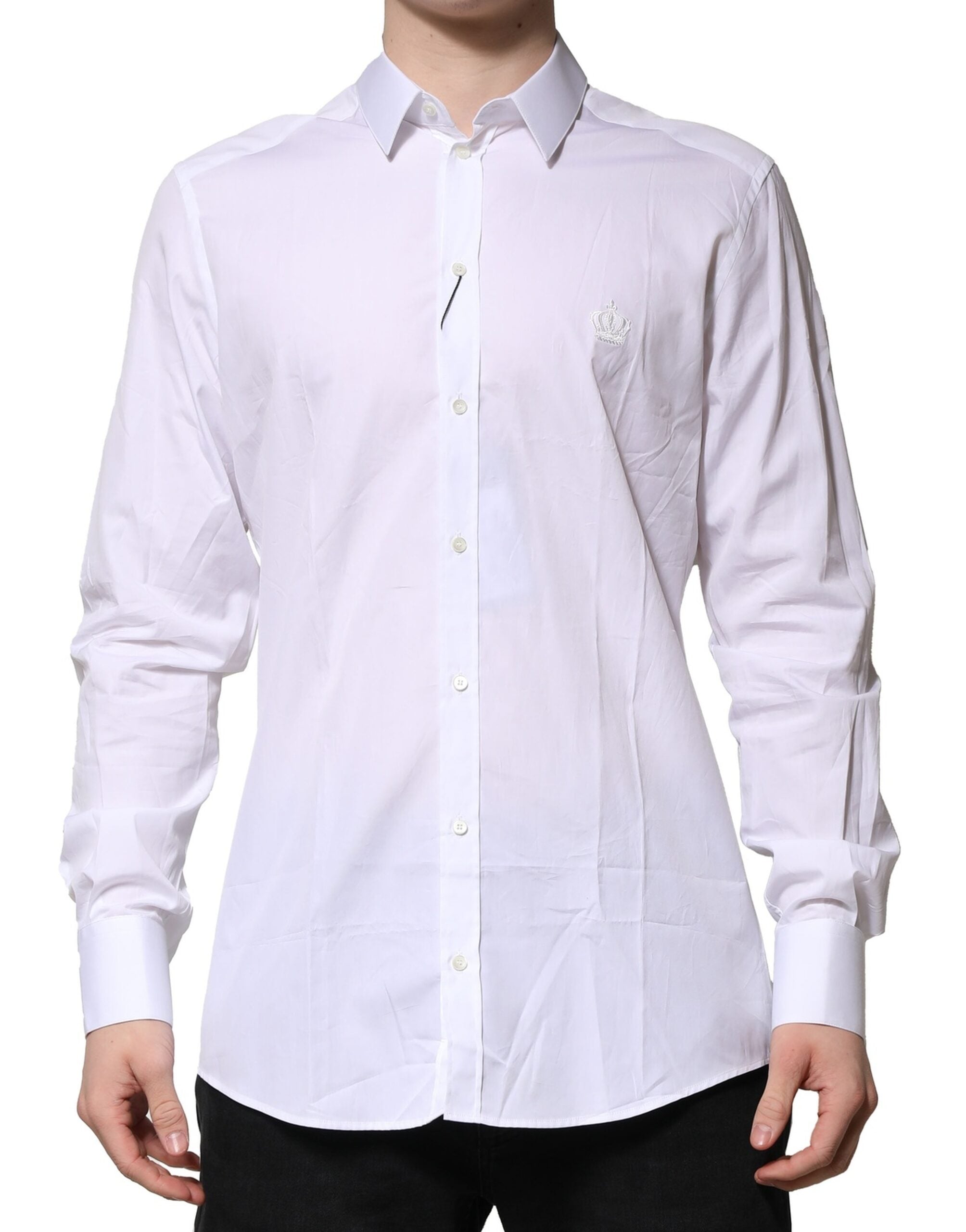Chemise Dolce & Gabbana GOLD blanche