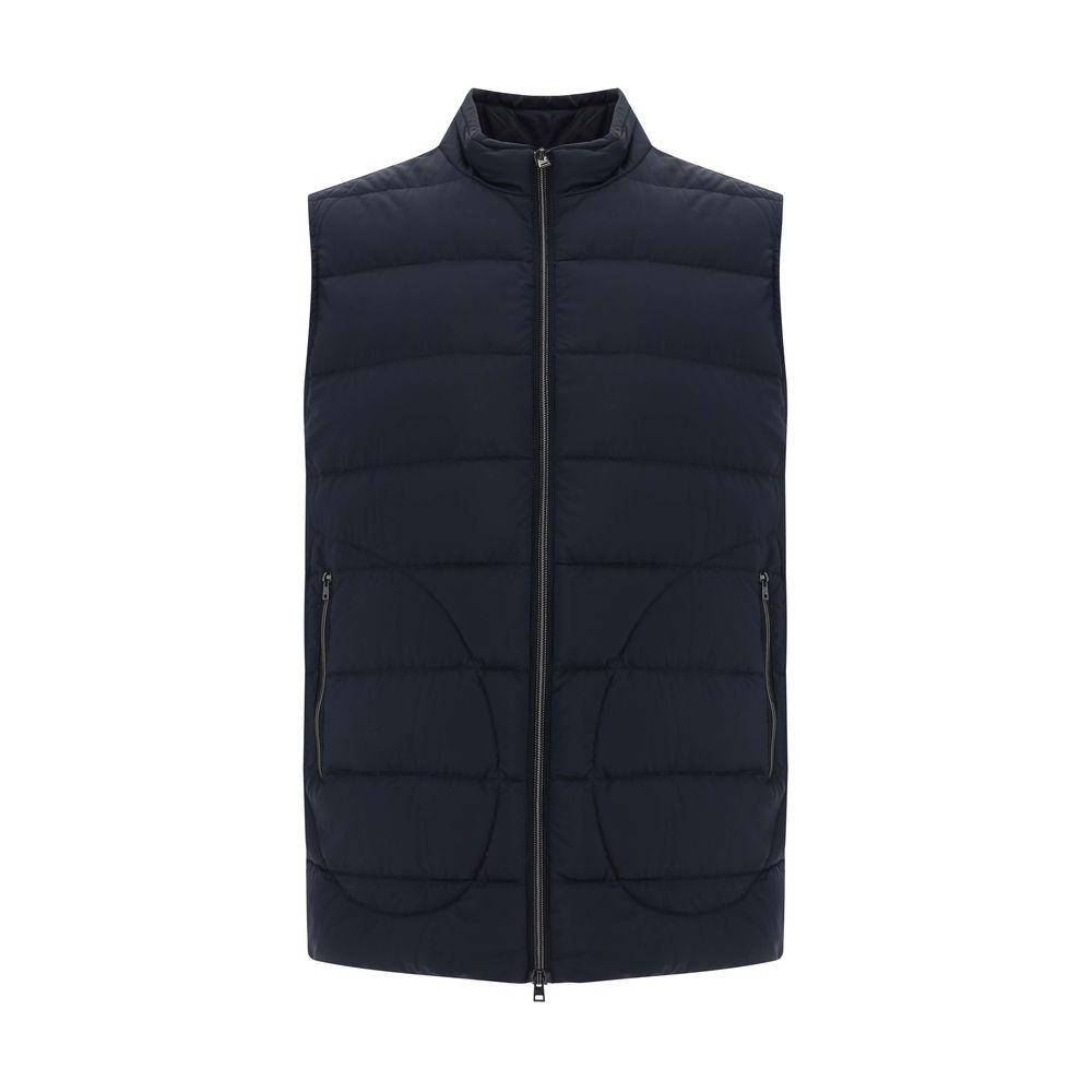 Gilet Herno à col haut monochrome