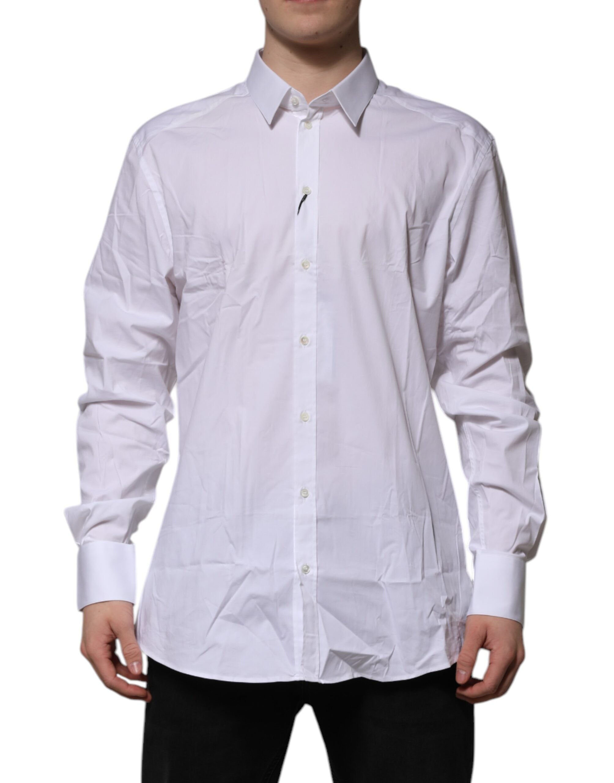 Chemise Dolce & Gabbana GOLD blanche