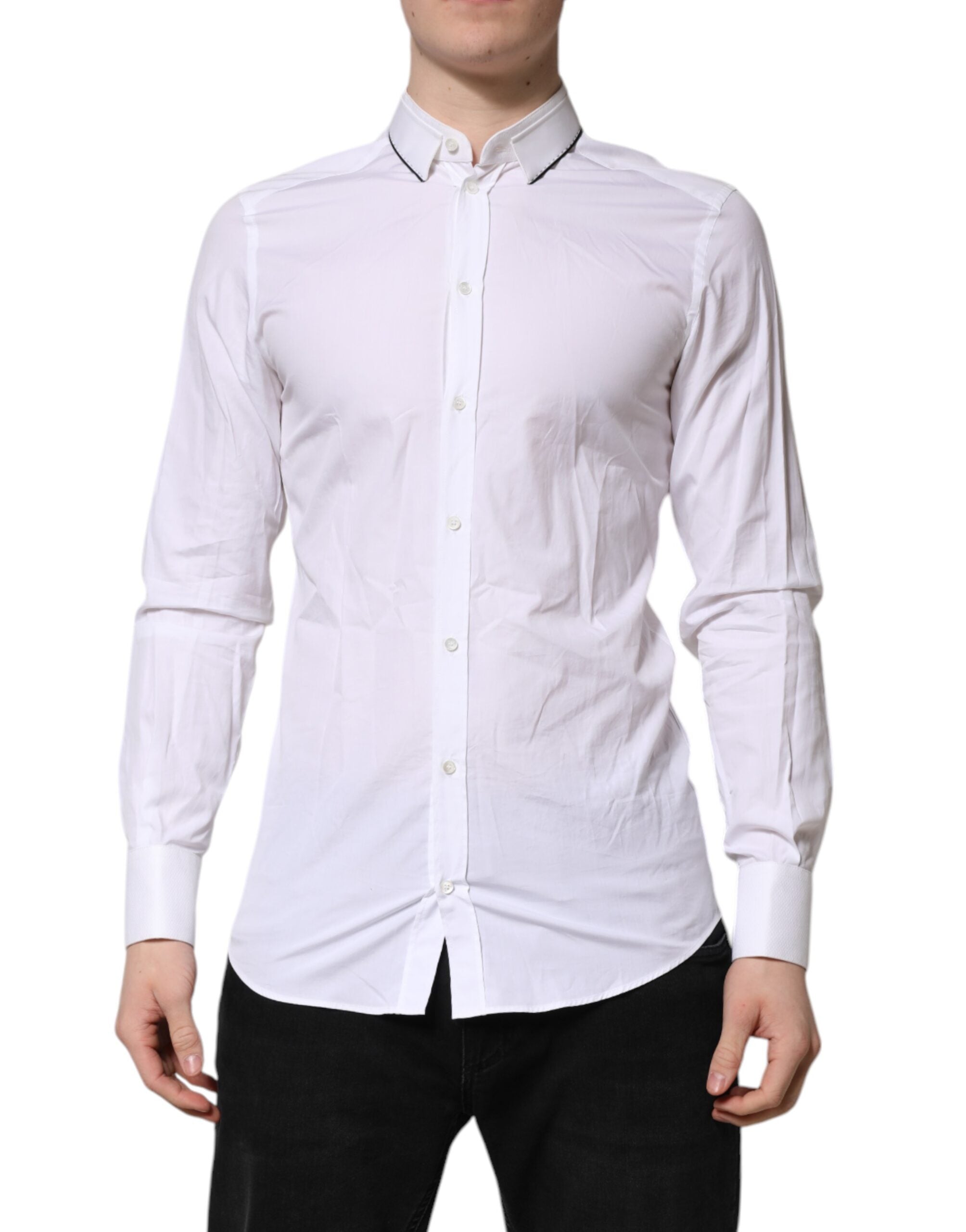 Chemise Dolce & Gabbana GOLD blanche