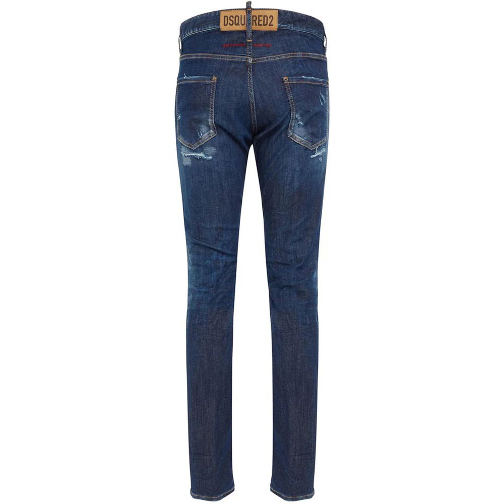 Jean Dsquared2 Cool Guy bleu légèrement délavé