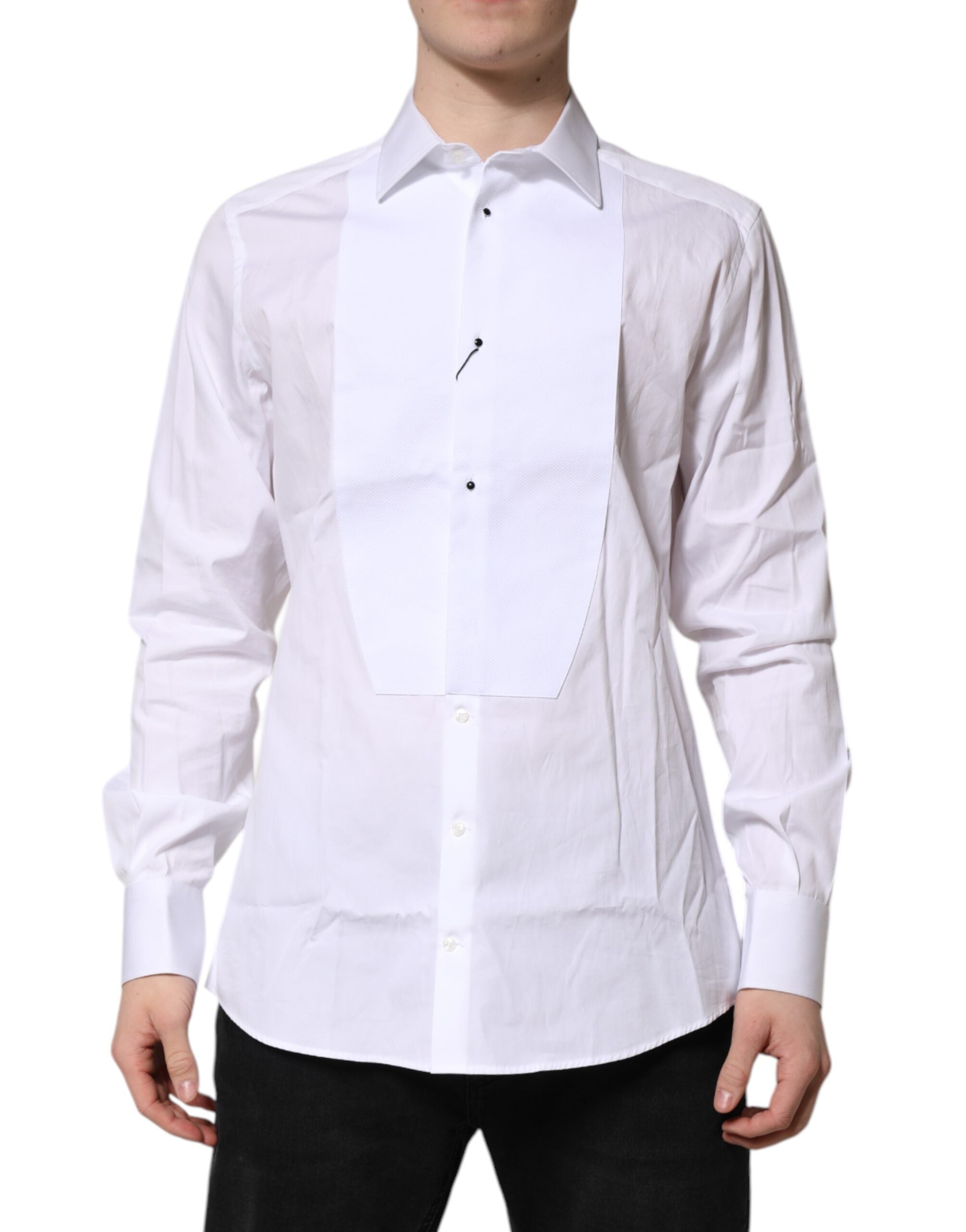 Chemise Dolce & Gabbana GOLD blanche