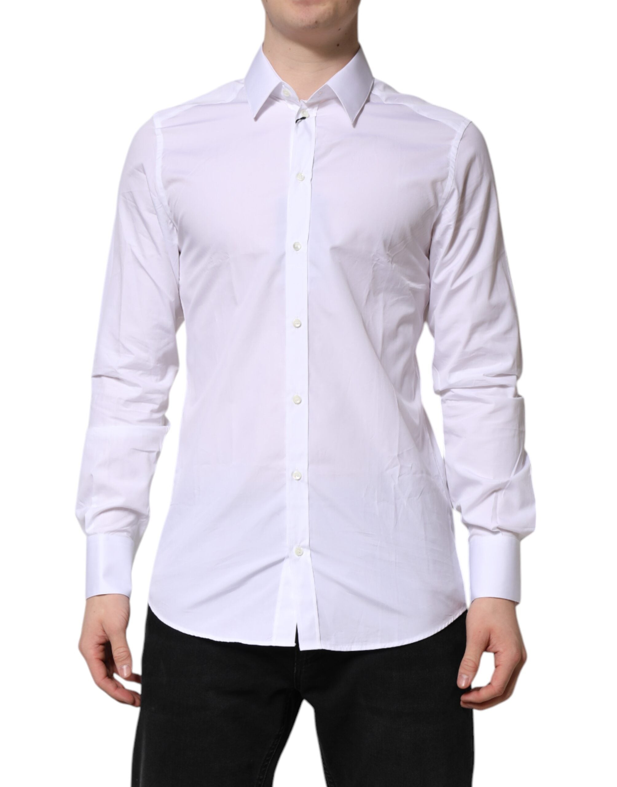 Chemise Dolce & Gabbana GOLD blanche
