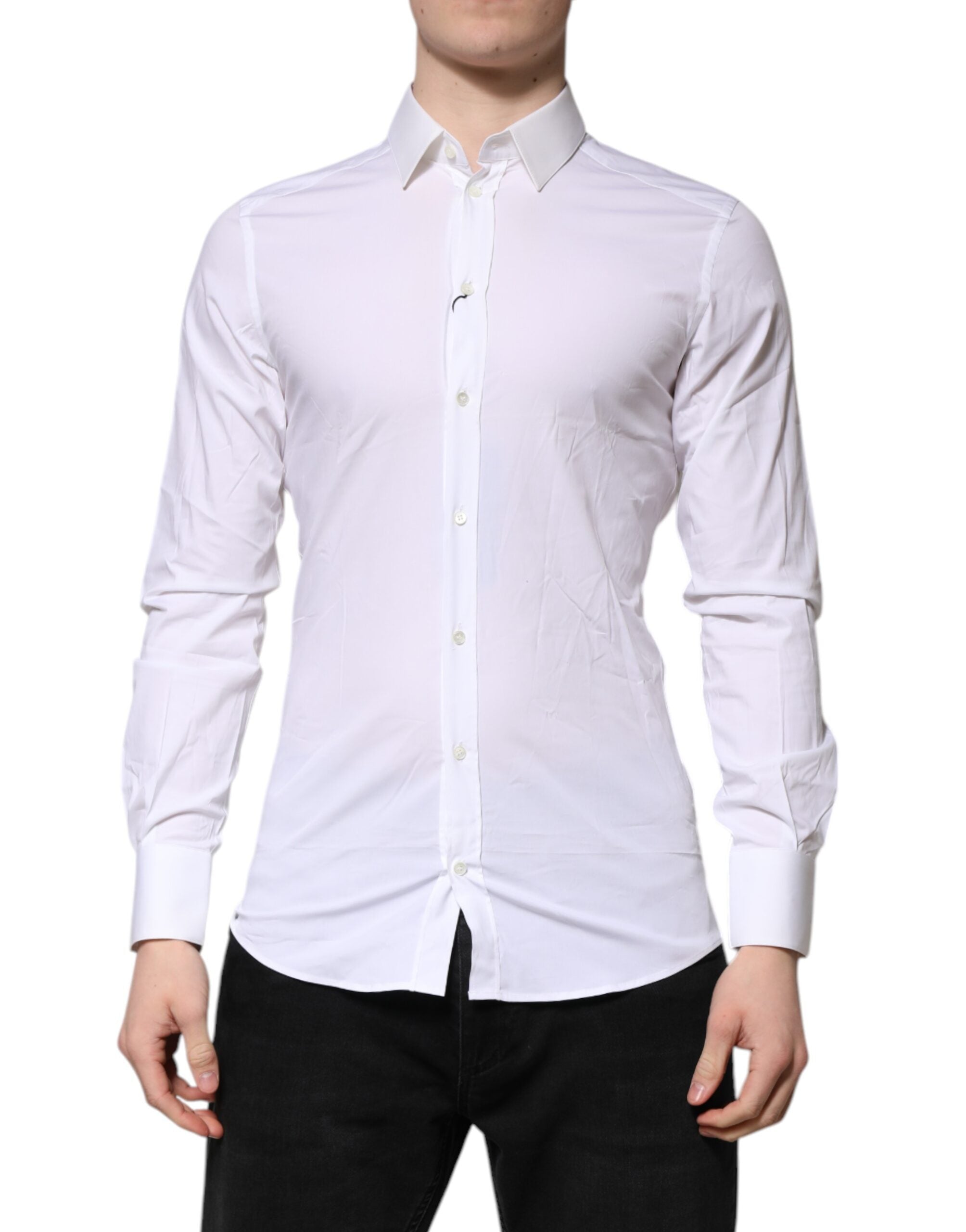 Chemise Dolce & Gabbana GOLD blanche