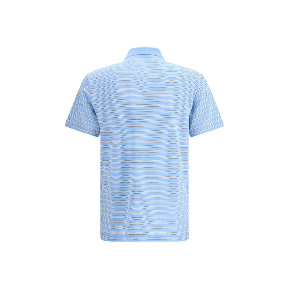 Polo Prada Striped bleu et blanc