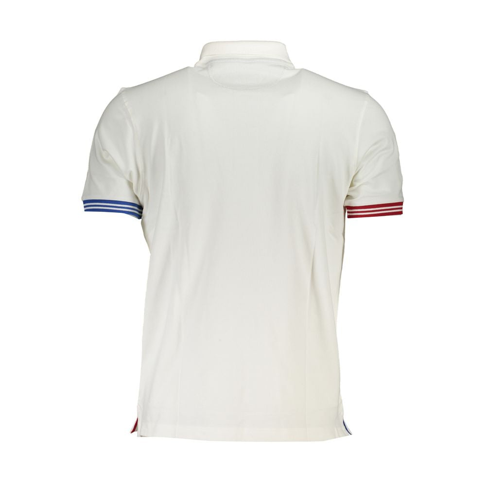 Polo La Martina blanc
