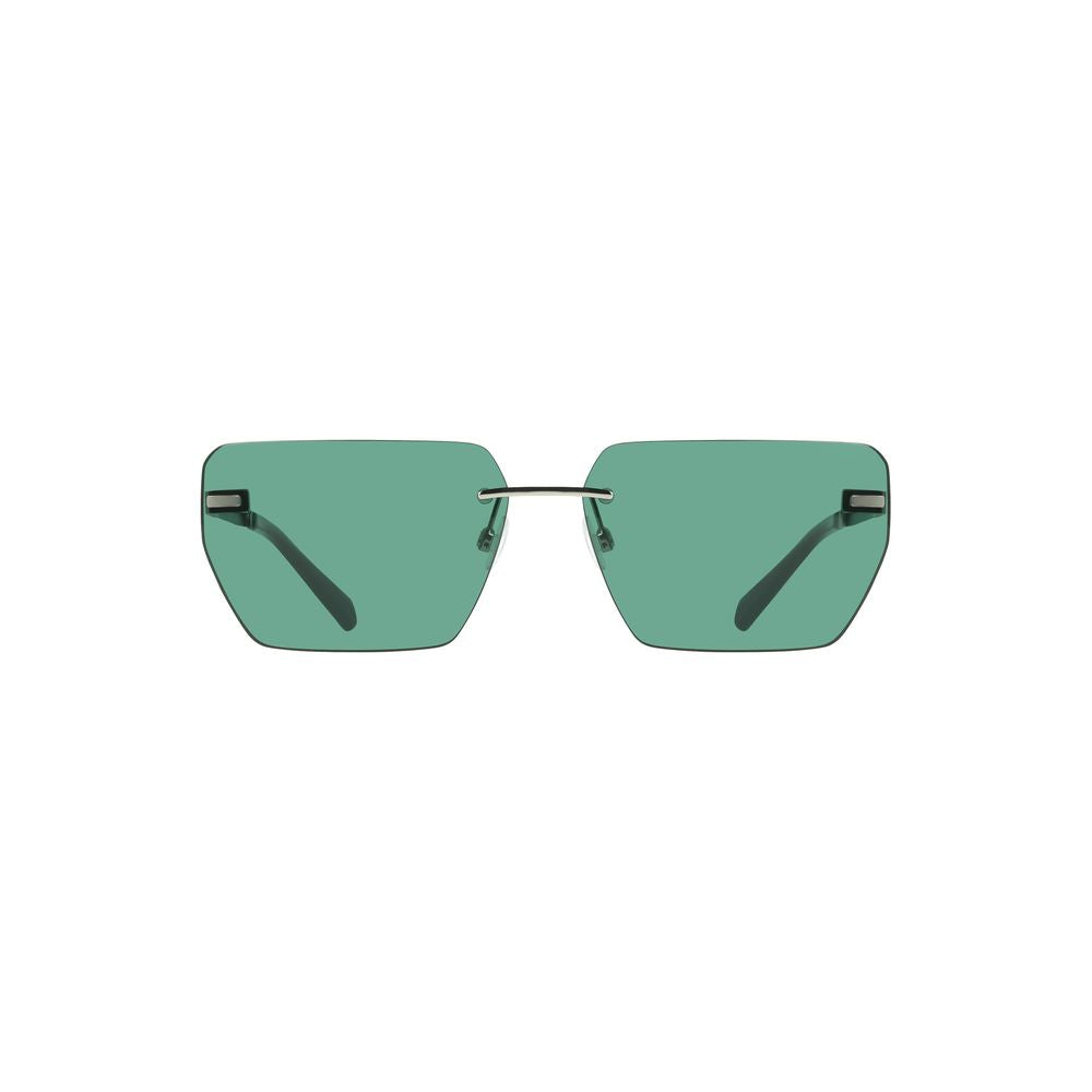 Lunettes de soleil Calvin Klein vertes