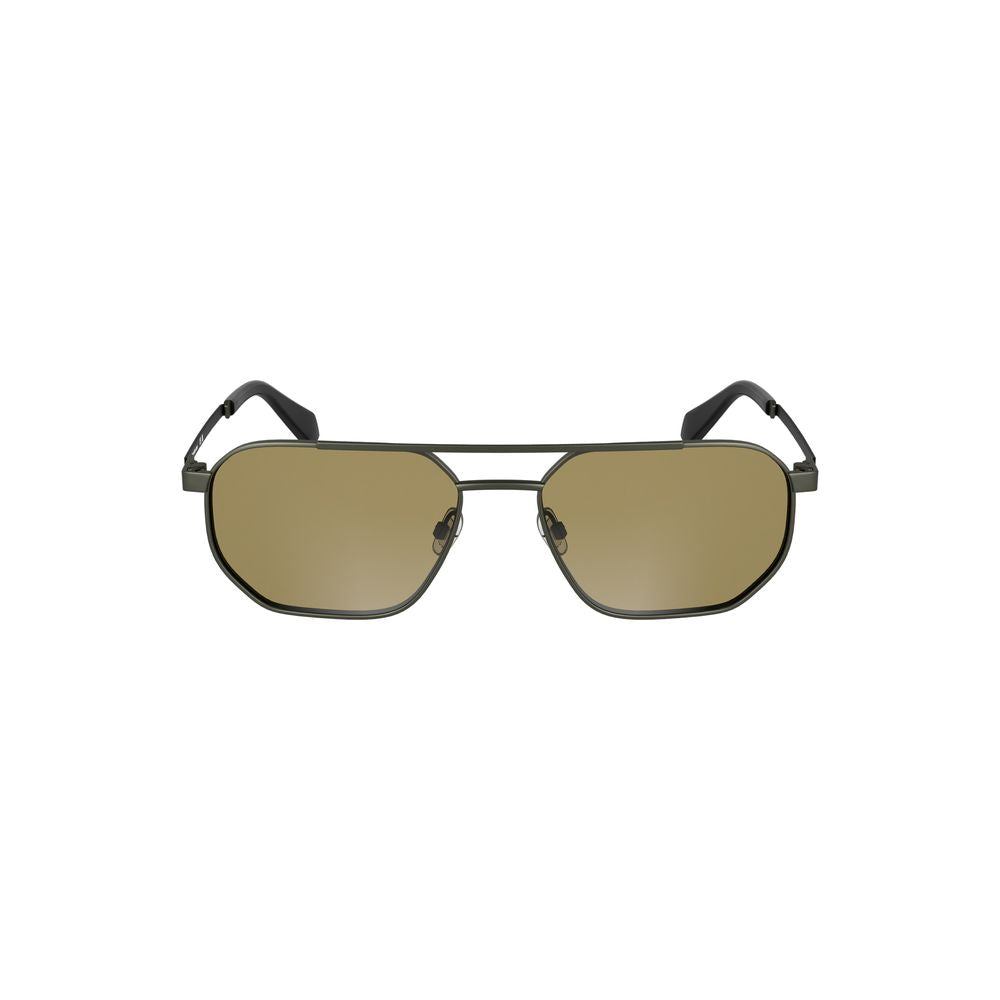 Lunettes Calvin Klein en métal bronze