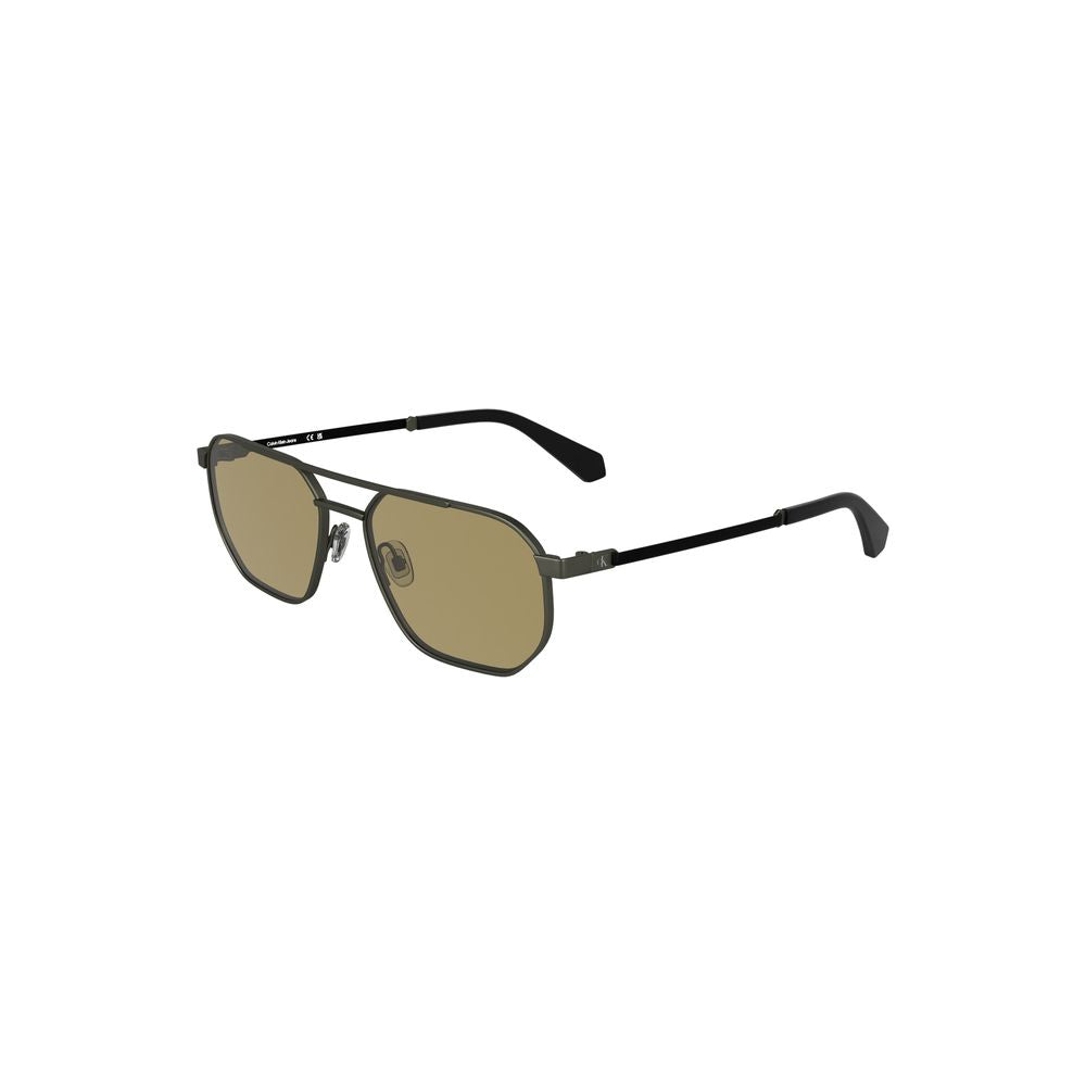 Lunettes Calvin Klein en métal bronze