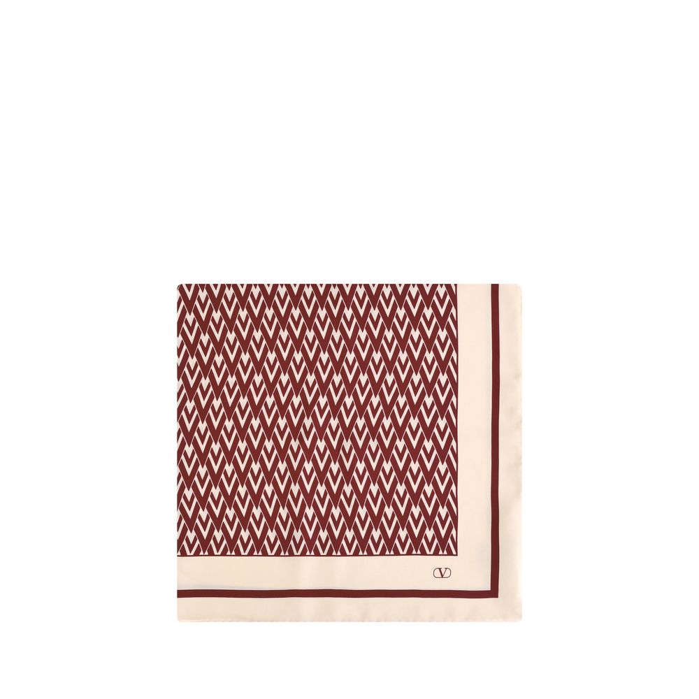 Foulard Valentino Garavani Toute la V multicolore