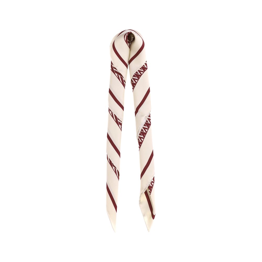 Foulard Valentino Garavani Toute la V multicolore