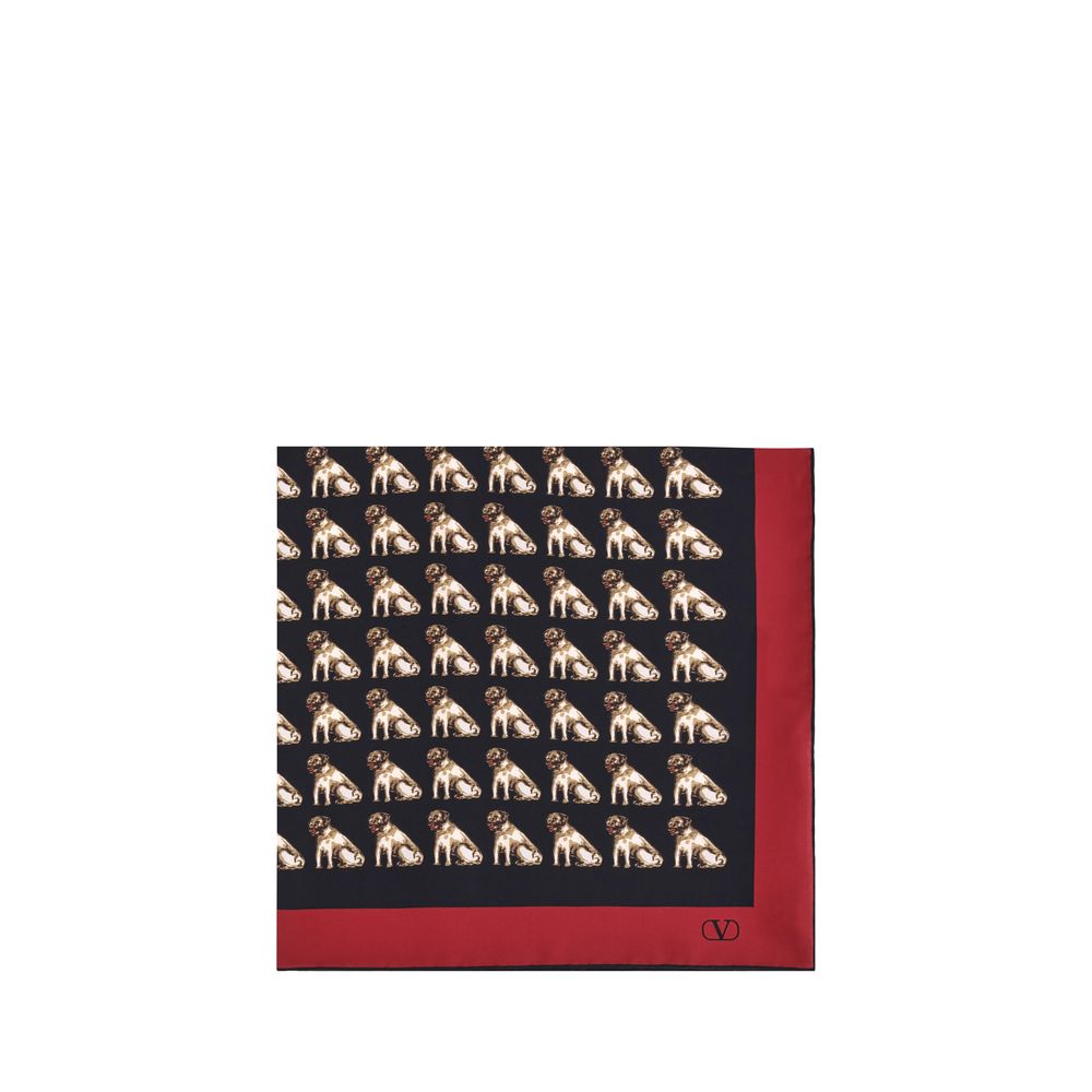 Écharpe Valentino Garavani Petit Charles multicolore