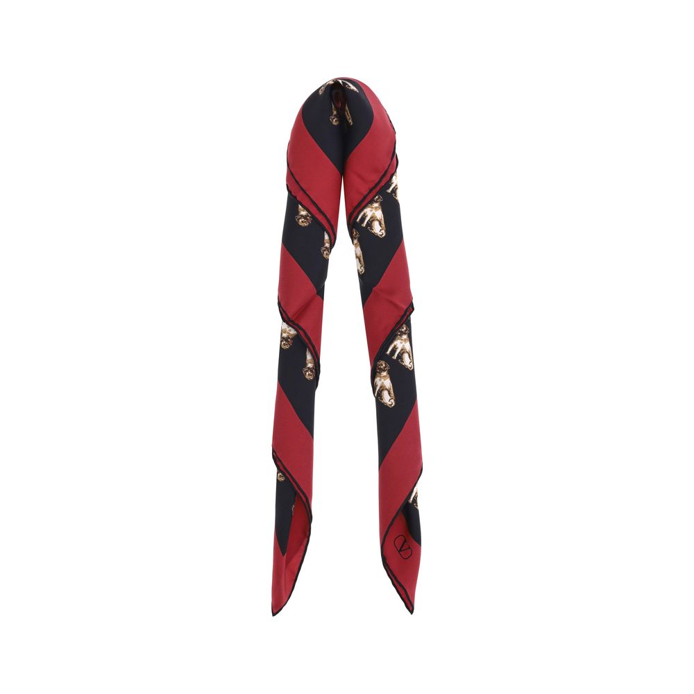Écharpe Valentino Garavani Petit Charles multicolore