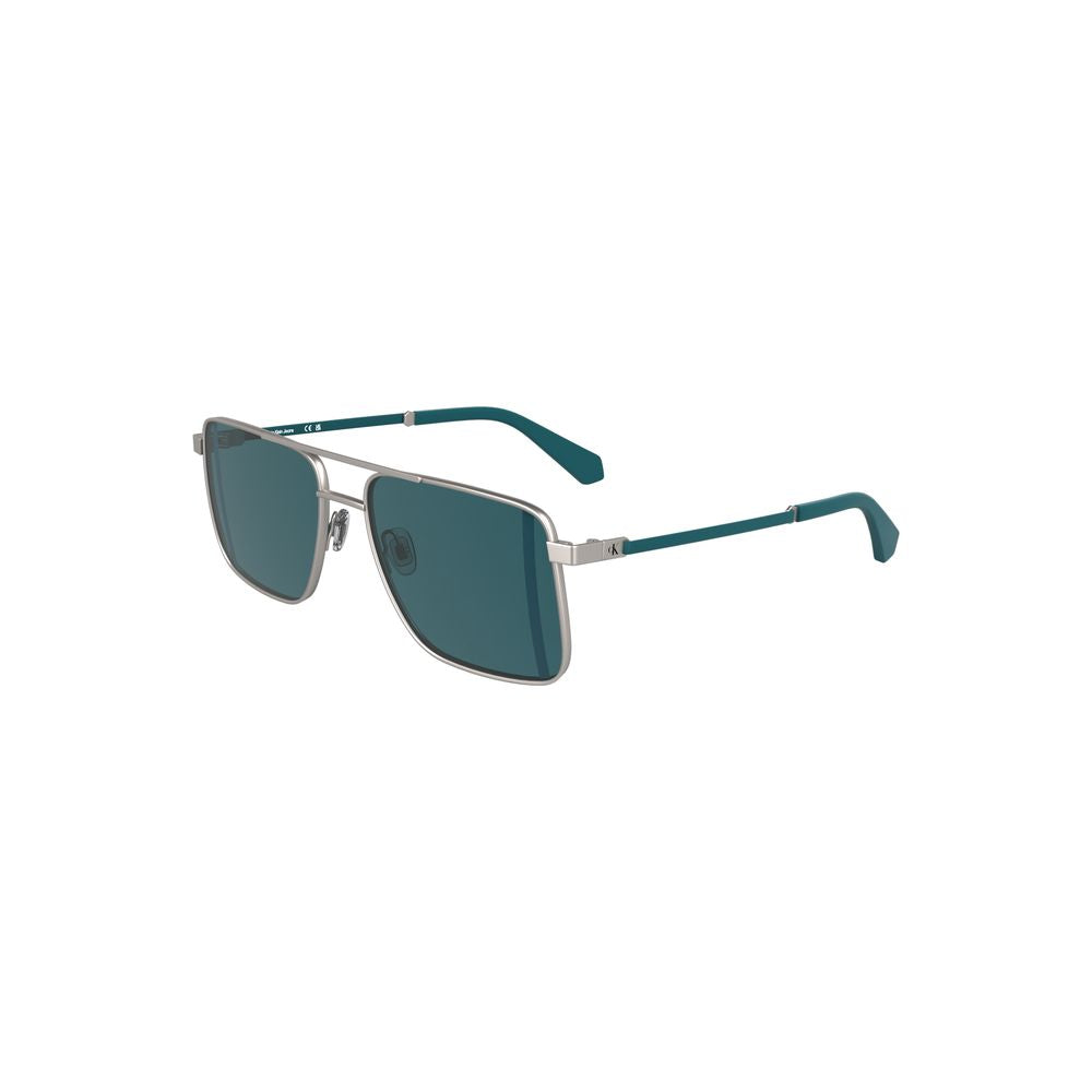 Lunettes de soleil Calvin Klein grises