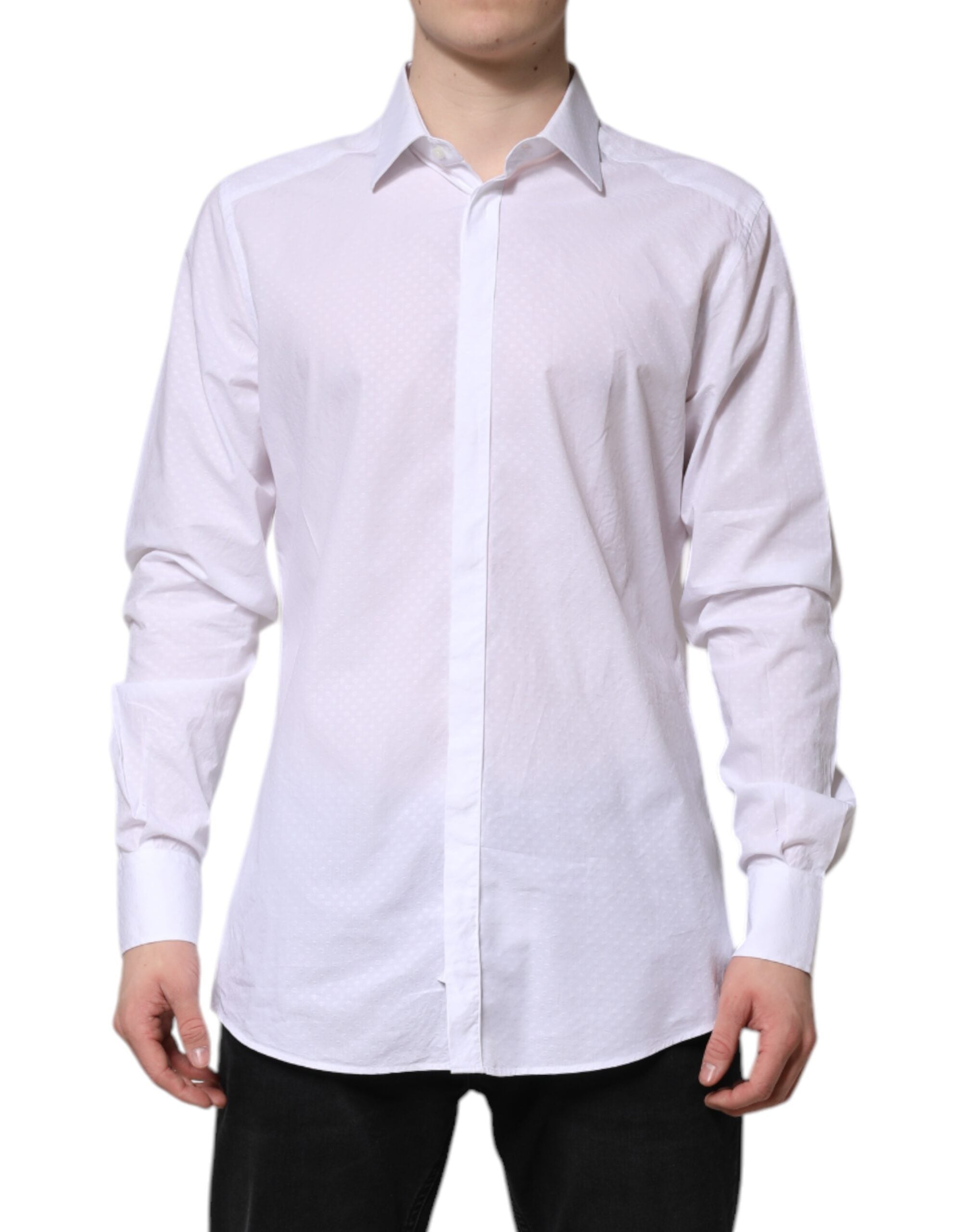 Chemise Dolce & Gabbana GOLD blanche