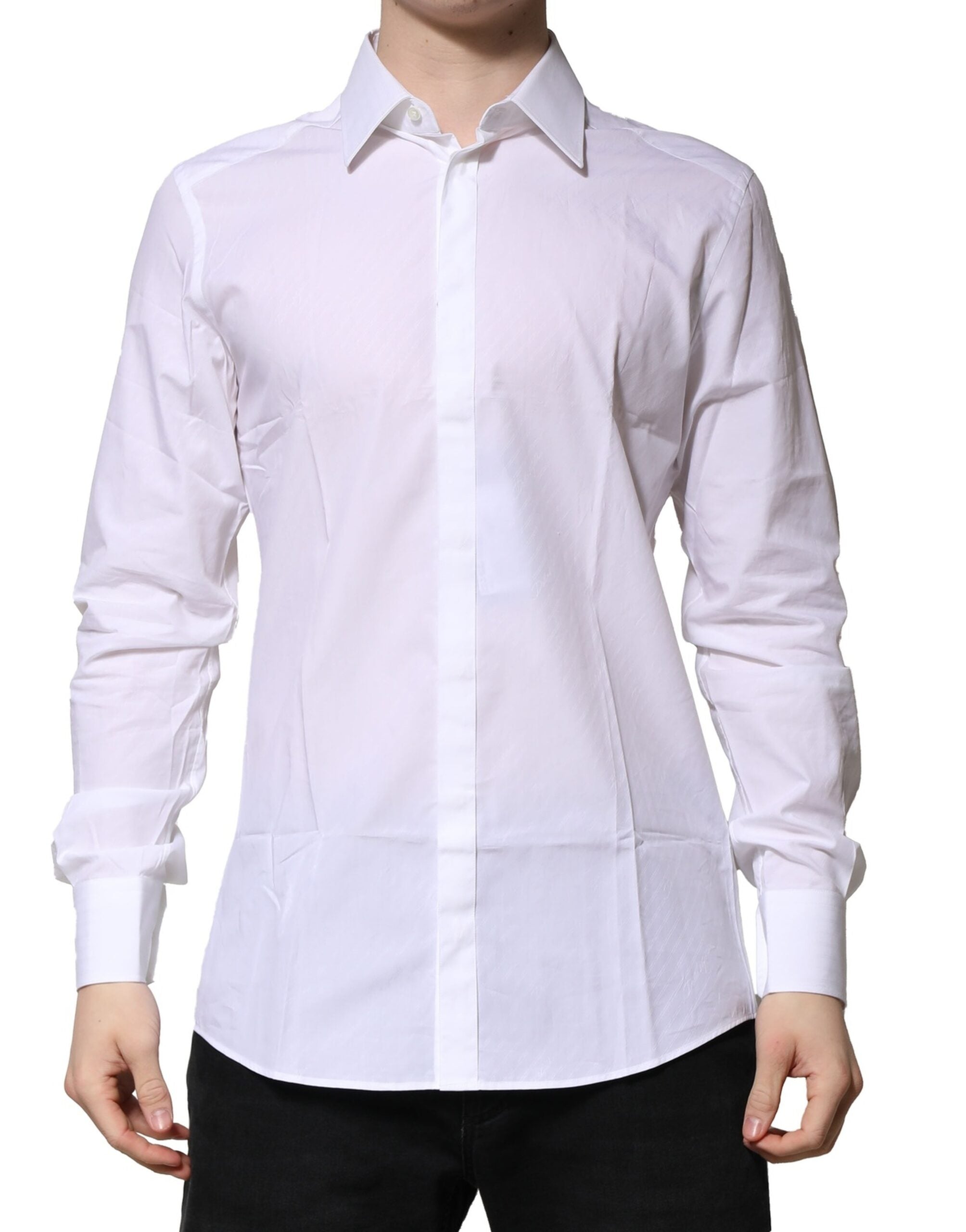Chemise Dolce & Gabbana GOLD blanche