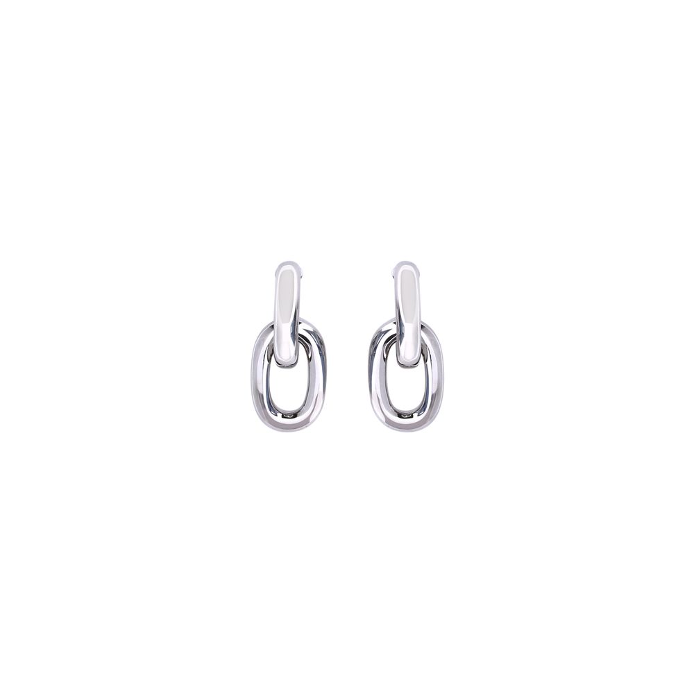 Boucles d'oreilles Rabanne Double XL noires