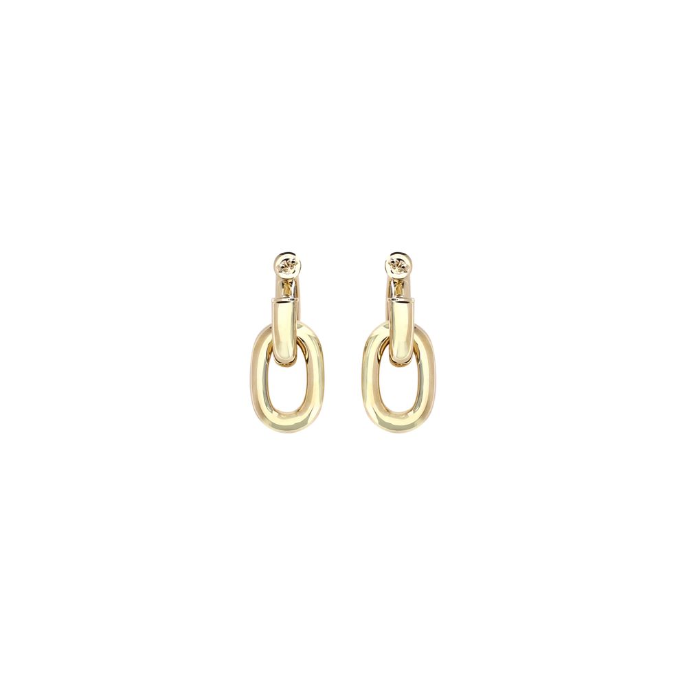 Boucles d'oreilles Rabanne Double XL noires