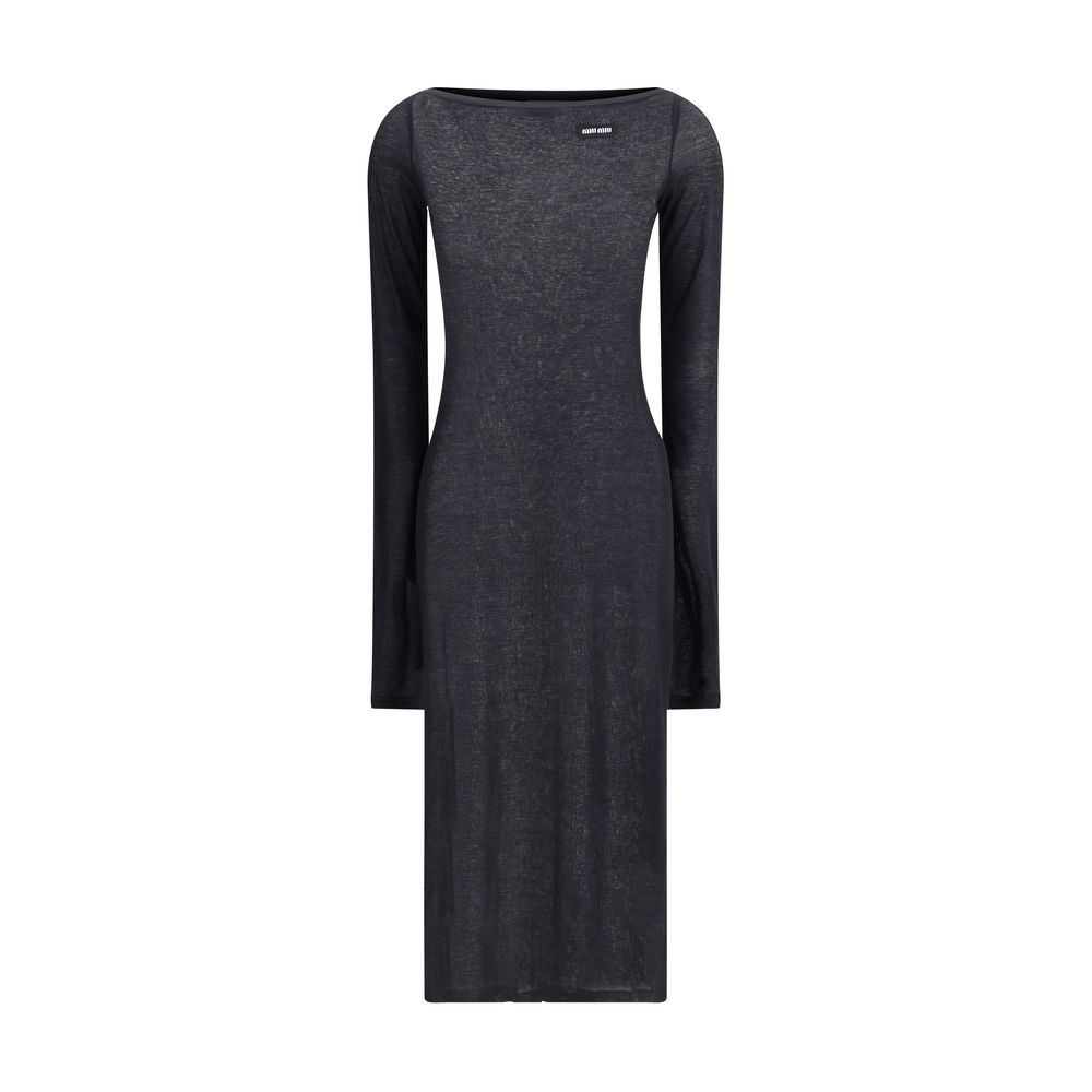 Robe Miu Miu longue noire