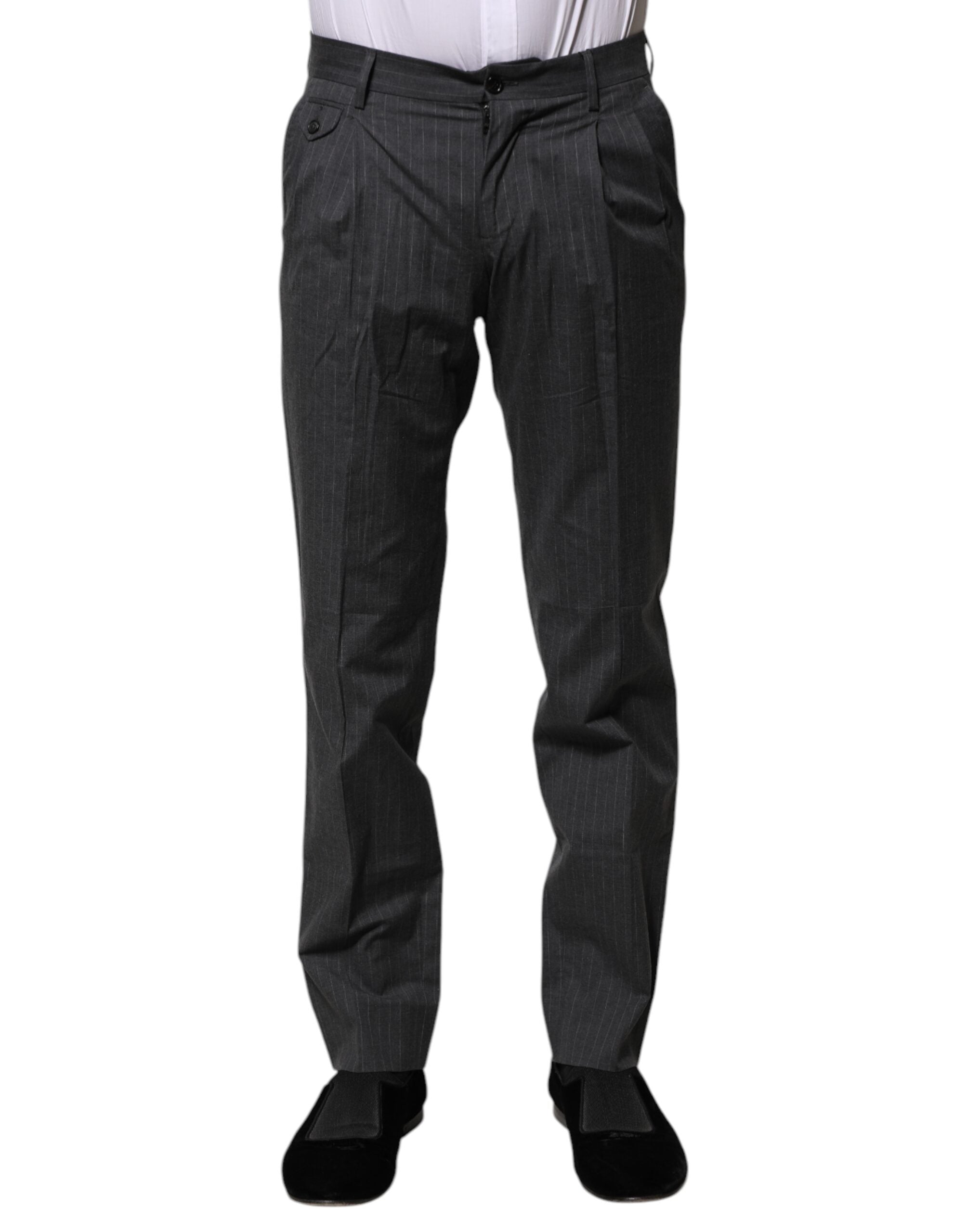 Pantalons Dolce & Gabbana rayés gris