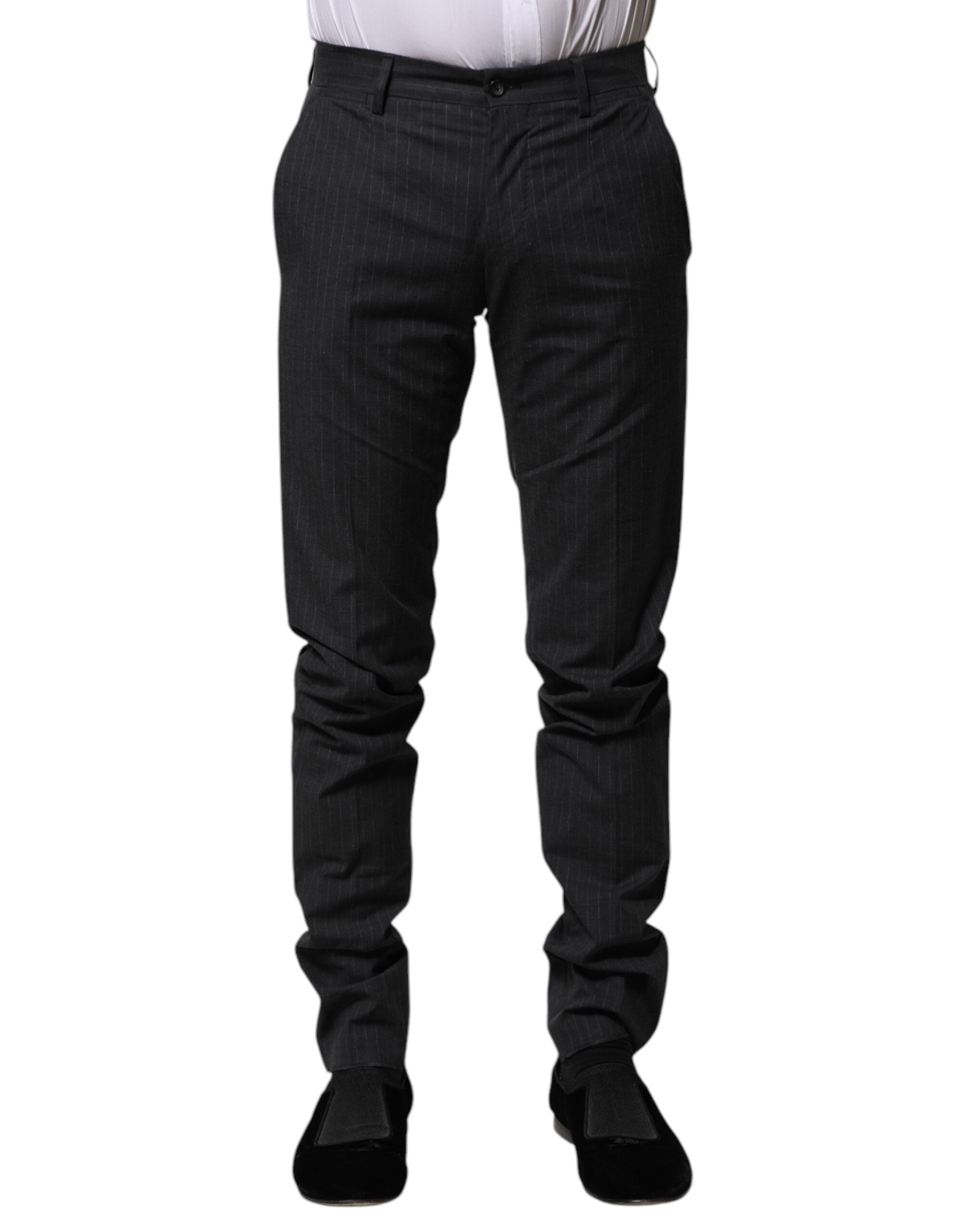 Pantalons Dolce & Gabbana gris rayé