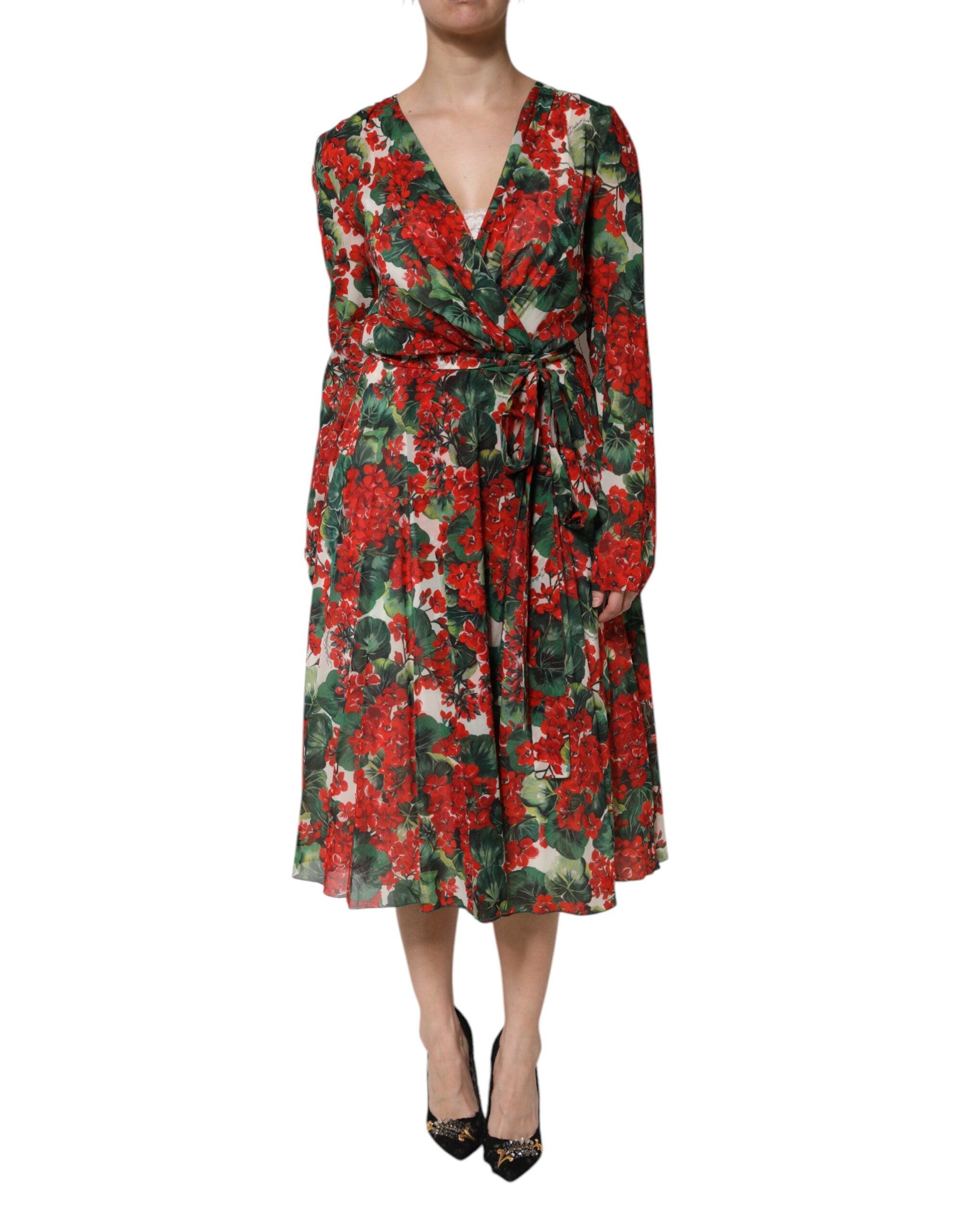 Robe Dolce & Gabbana A-line multicolore