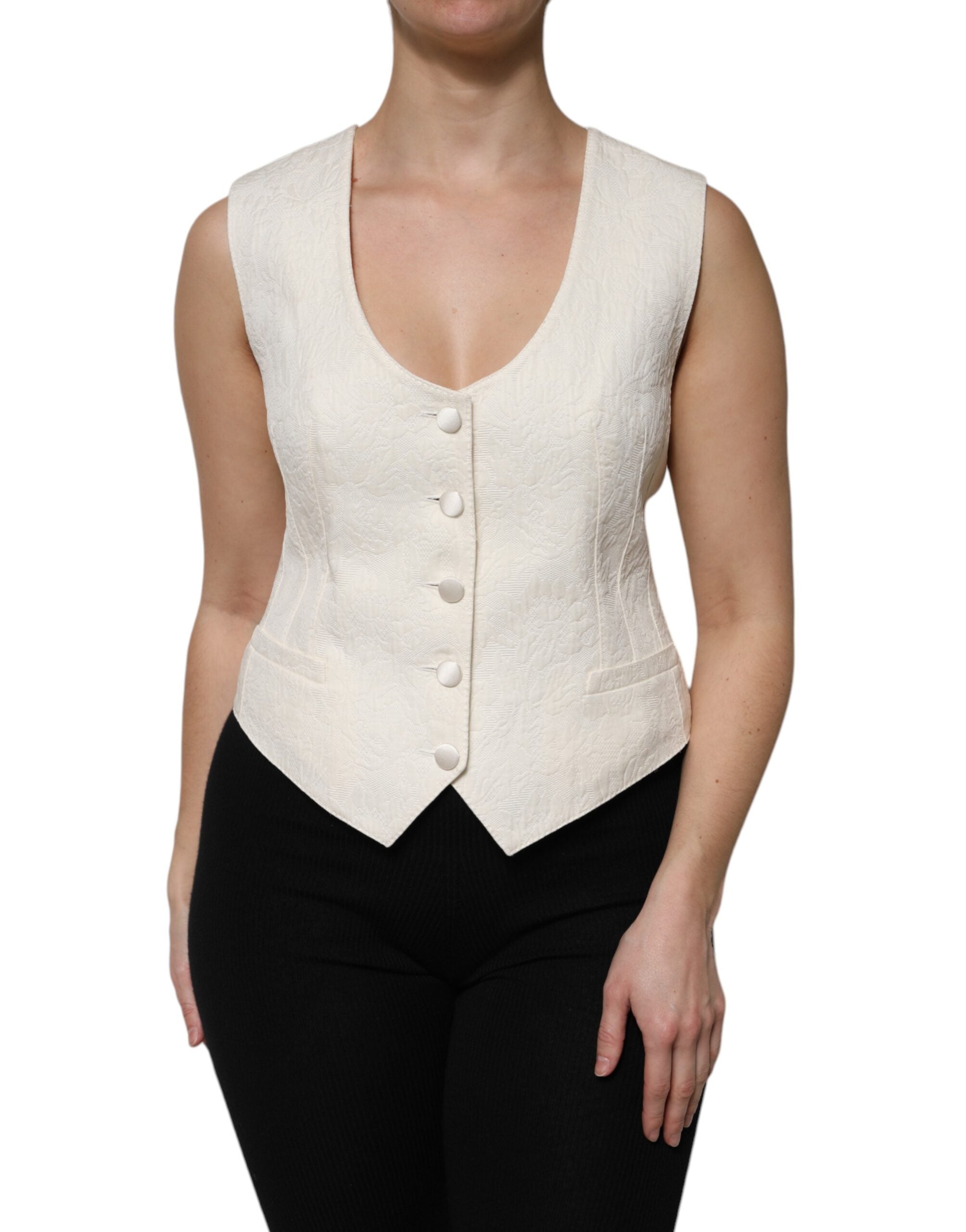 Débardeur Dolce & Gabbana ivoire