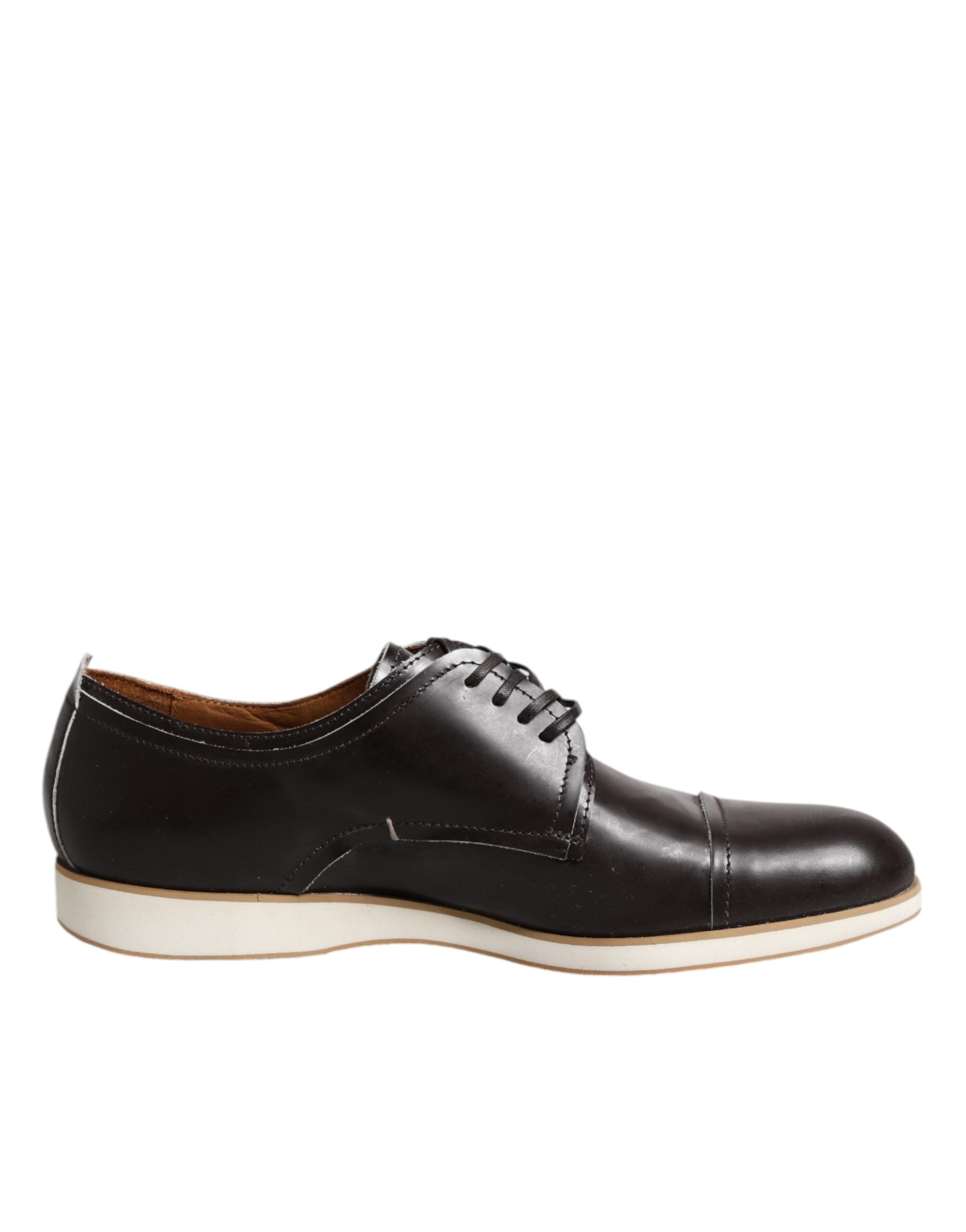 Chaussures Derby Pollini marron foncé