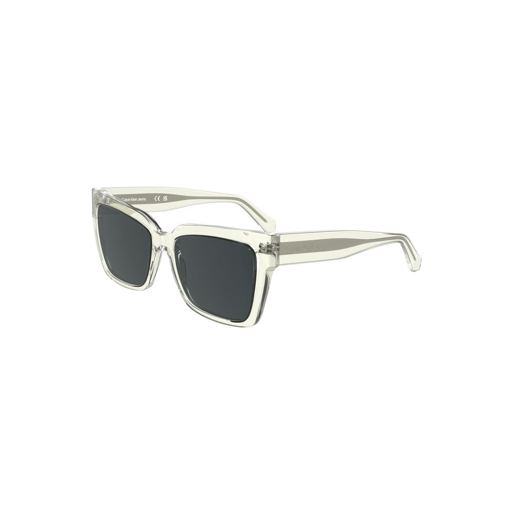 Lunettes de soleil transparentes noires