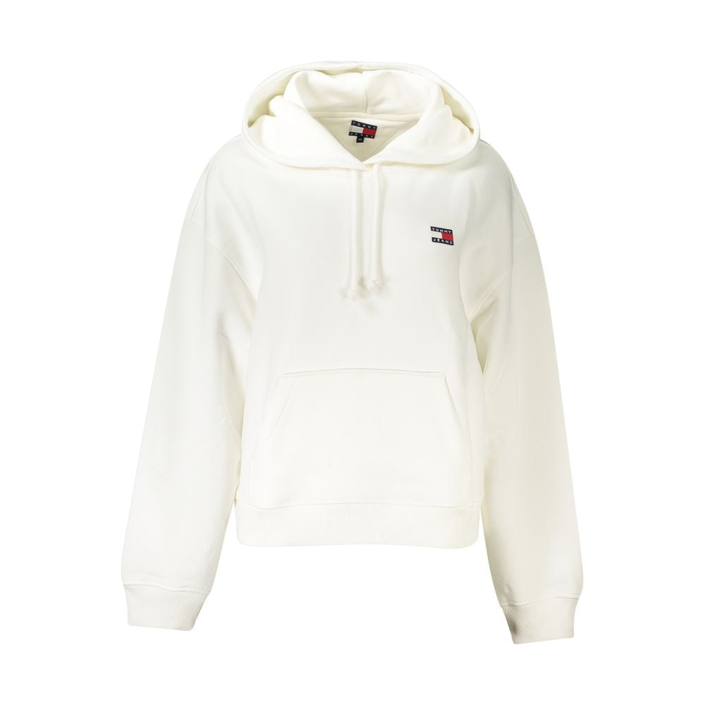 Sweat à capuche Tommy Hilfiger blanc