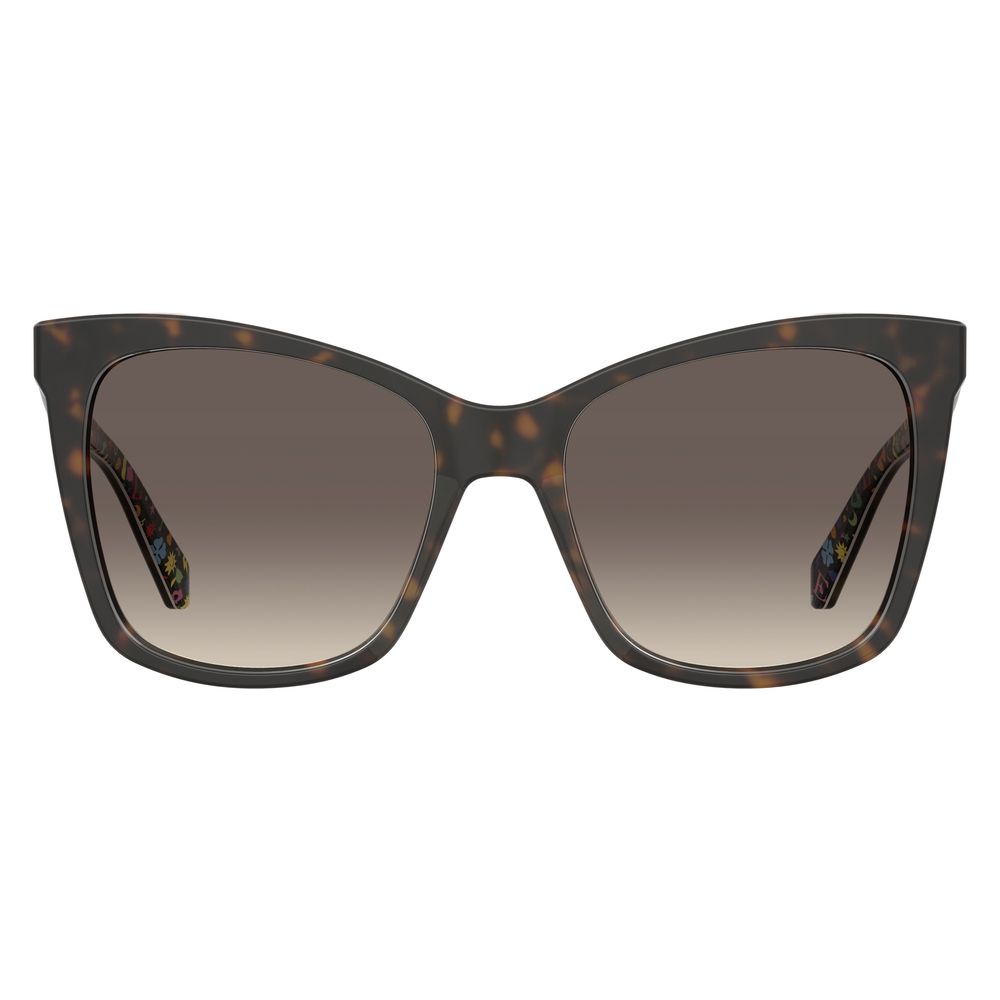 Lunettes Love Moschino brunes