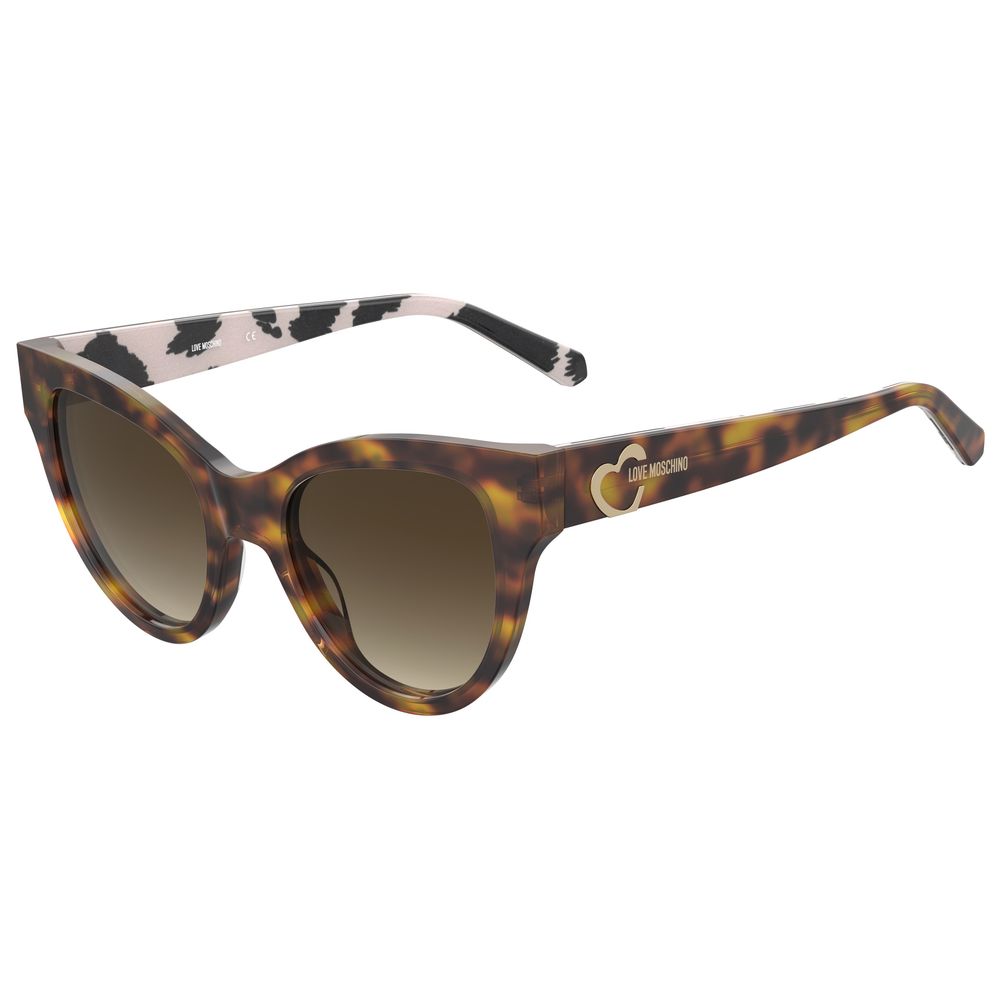 Lunettes Love Moschino brunes
