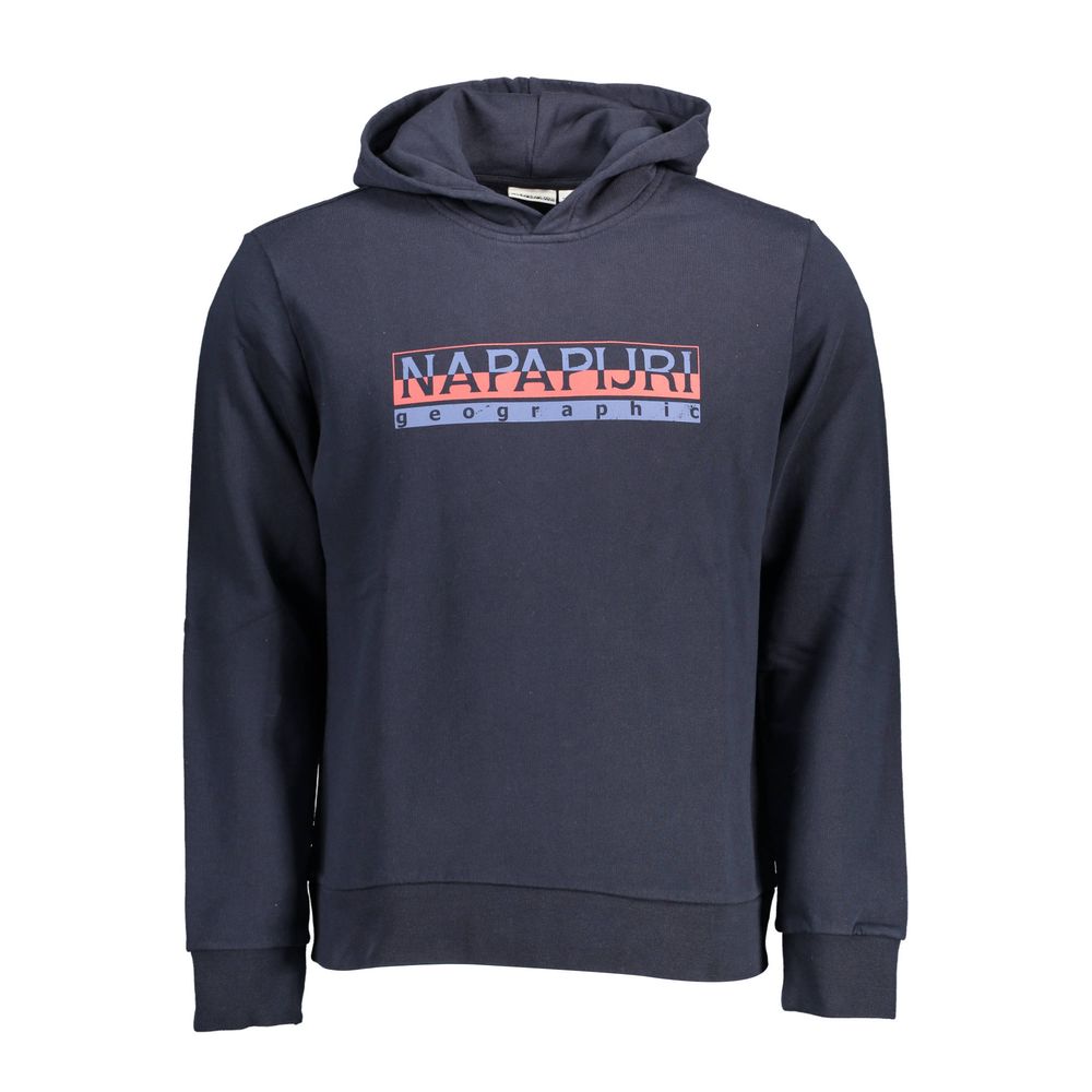 Sweat à capuche Napapijri bleu