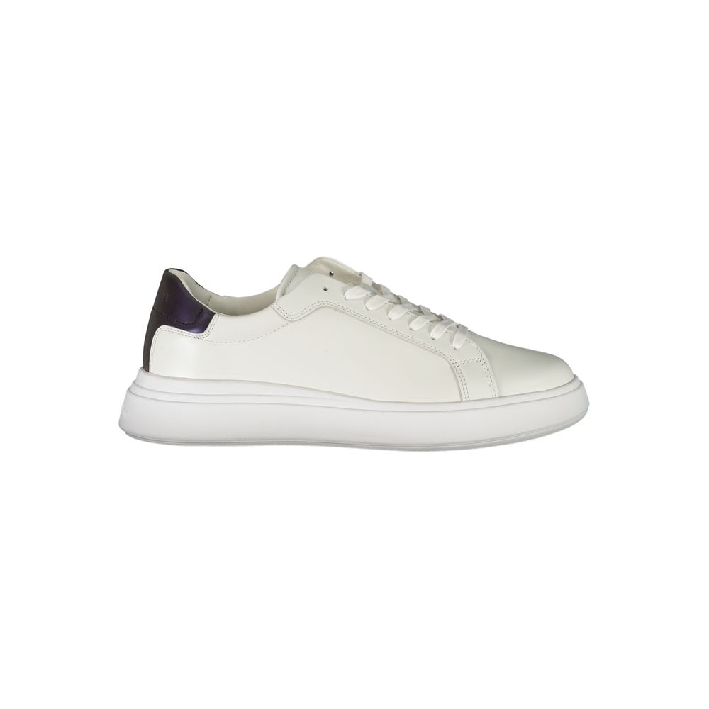 Baskets Calvin Klein Contrast blanches