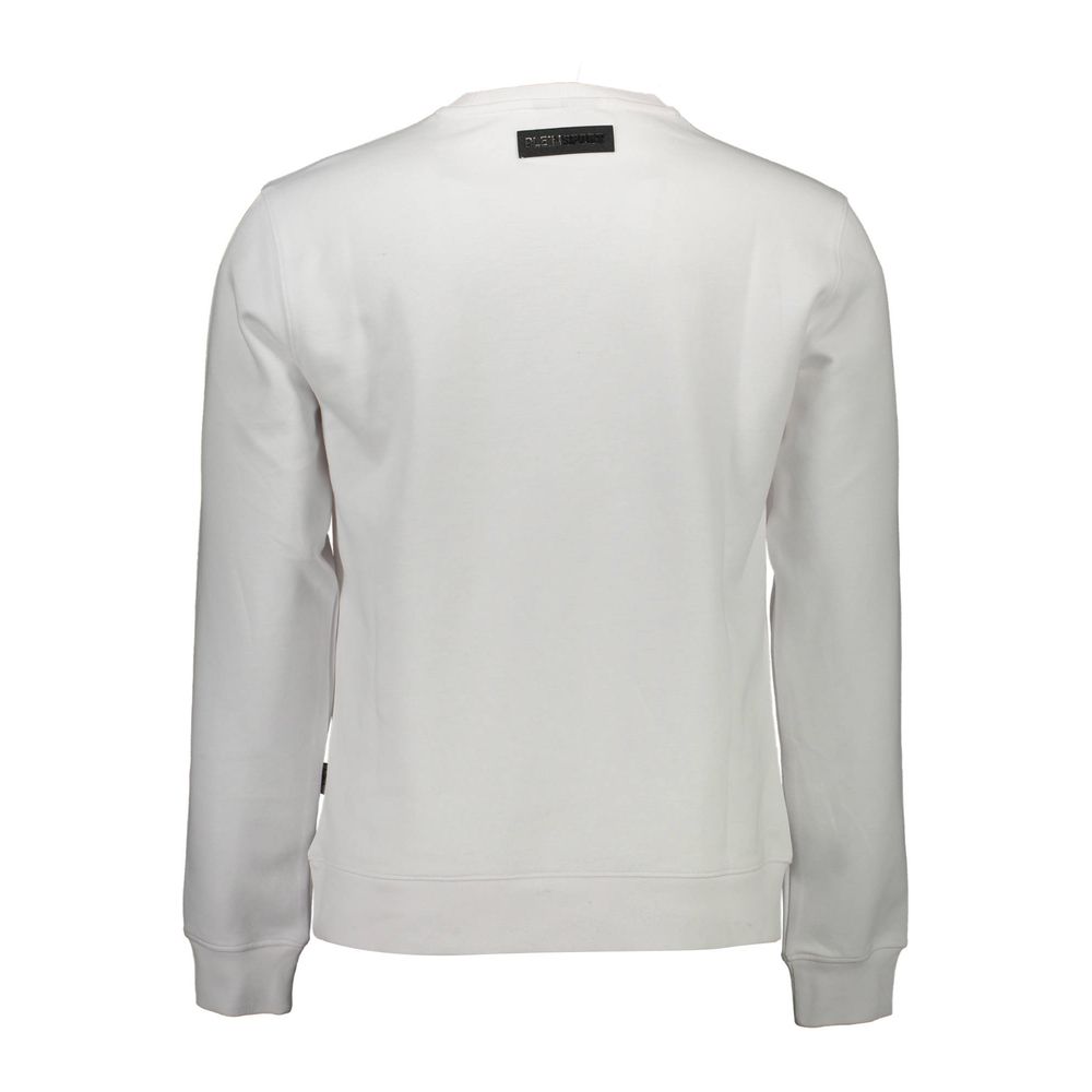 Sweatshirt Plein Sport long blanc