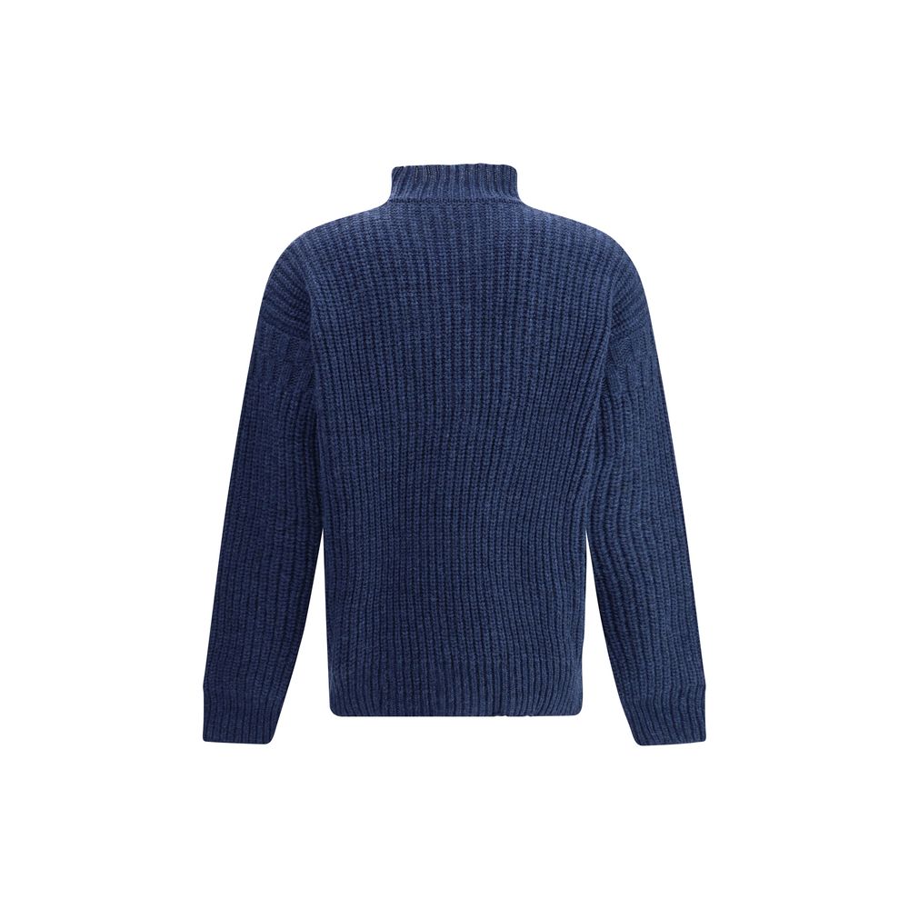 Pull Marni à col montant noir