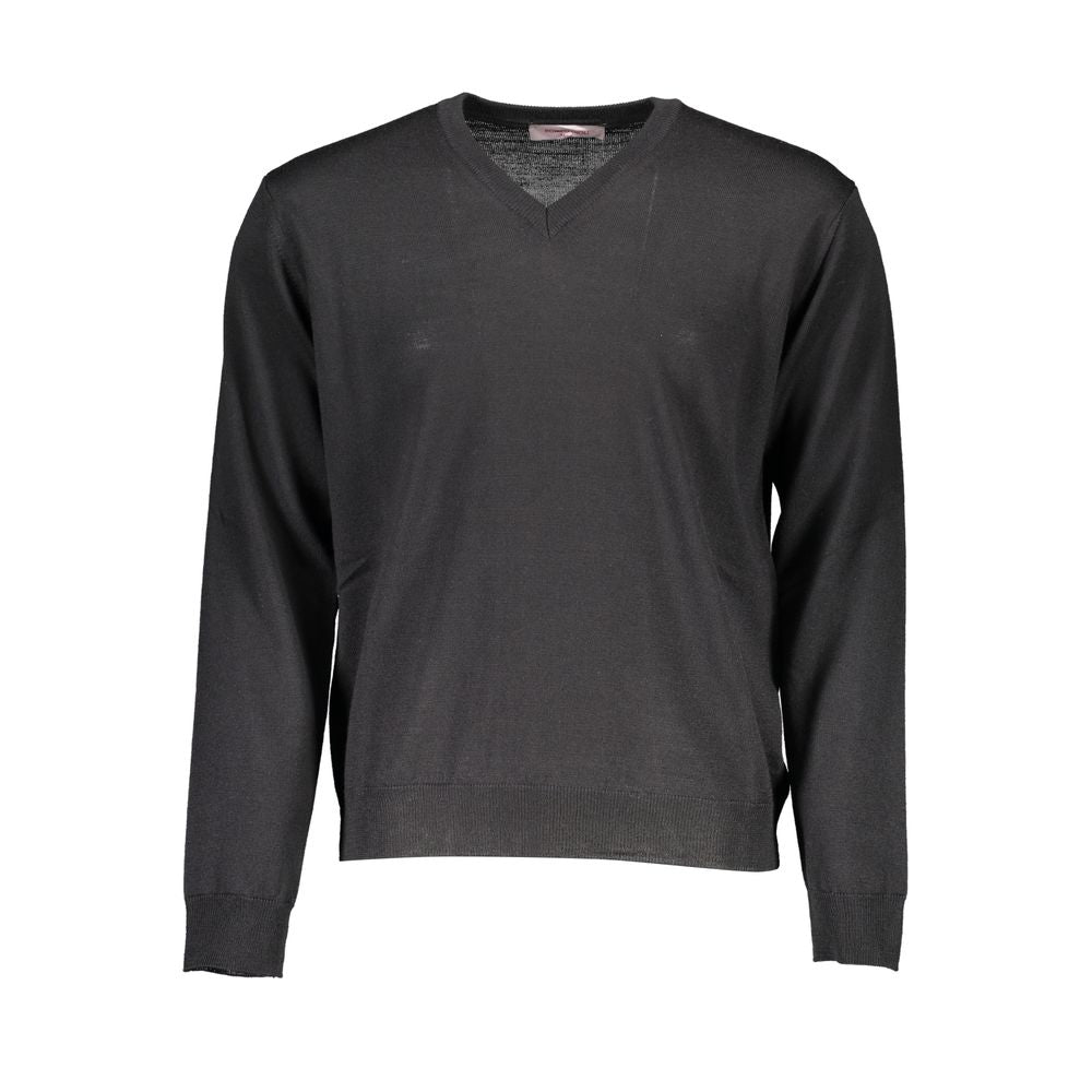 Pull Romeo Gigli V-neck noir