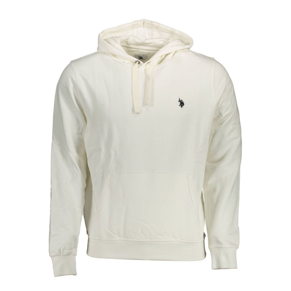 Sweat à capuche U.S. Polo blanques