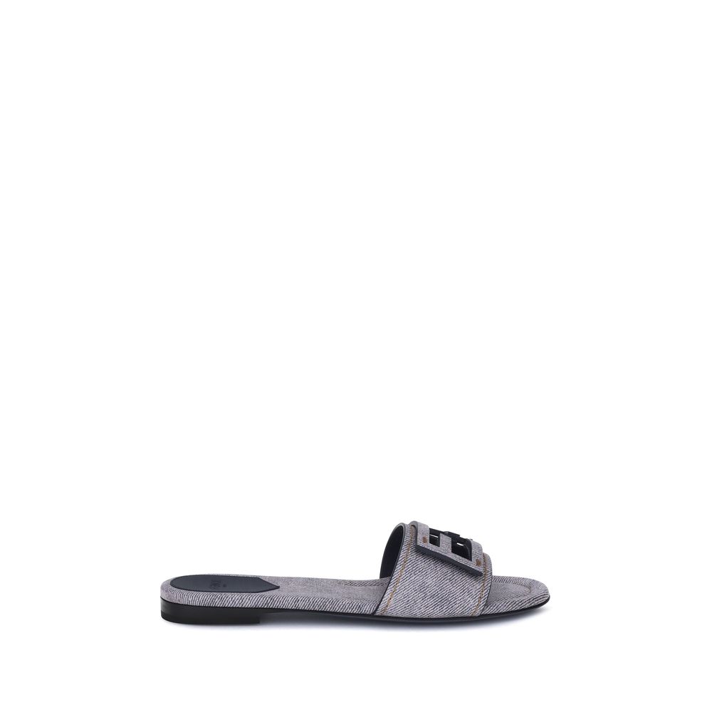 Sandales Fendi Baguette denim