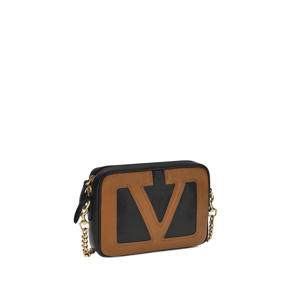 Sac à bandoulière Valentino Garavani Viva cuir noir