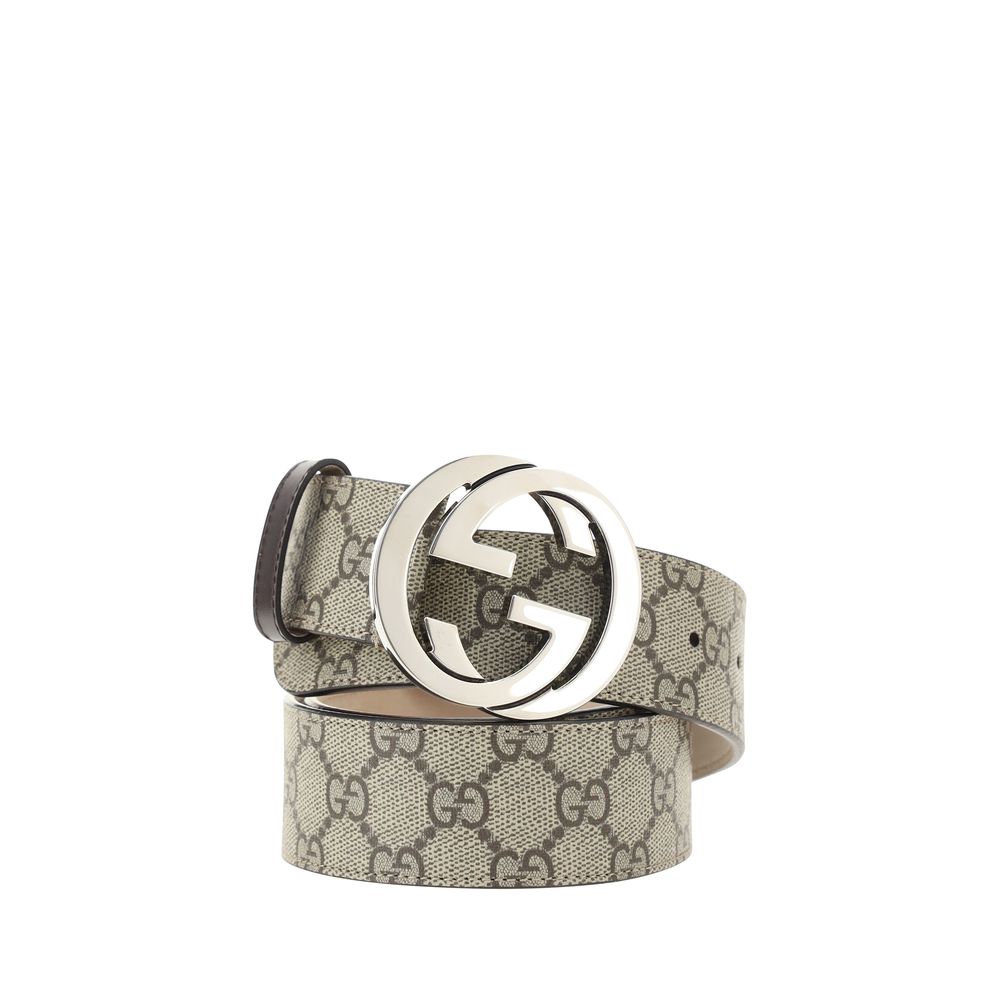 Ceinture Gucci GG Supreme beige