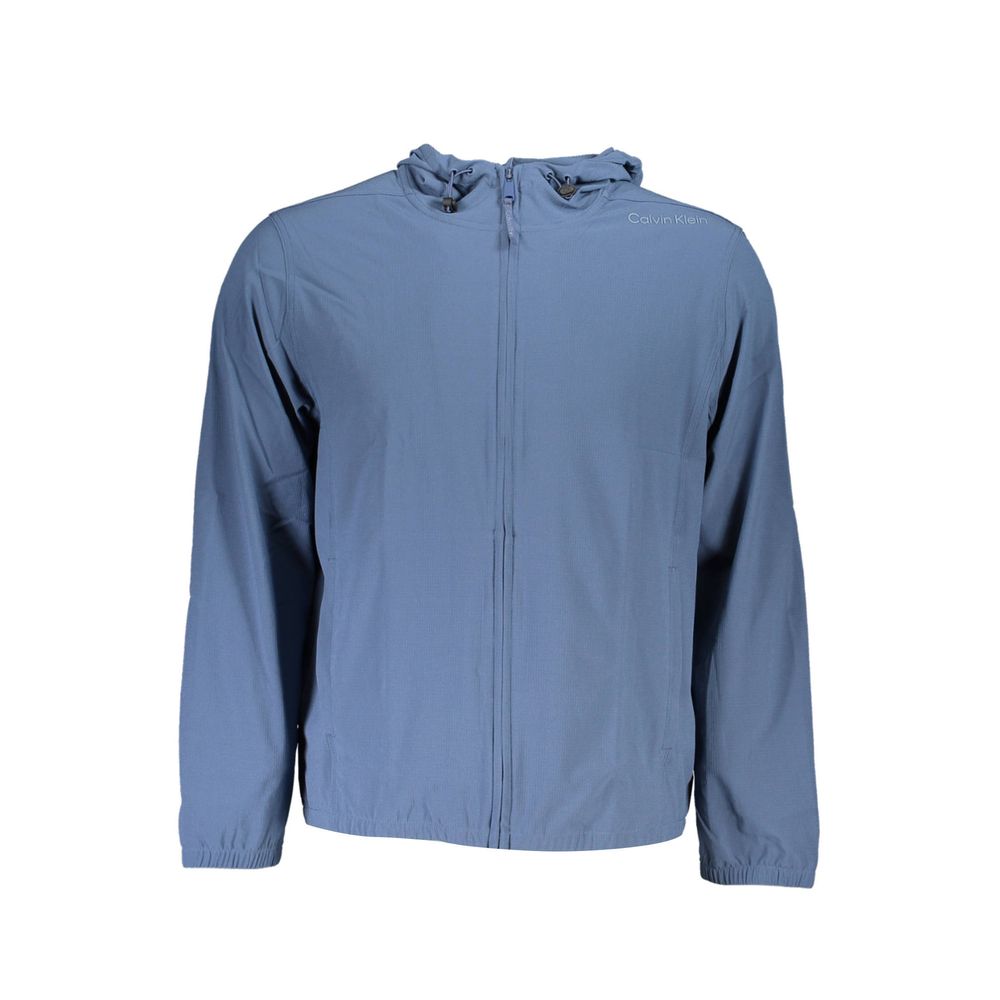 Sweat à capuche Calvin Klein bleu